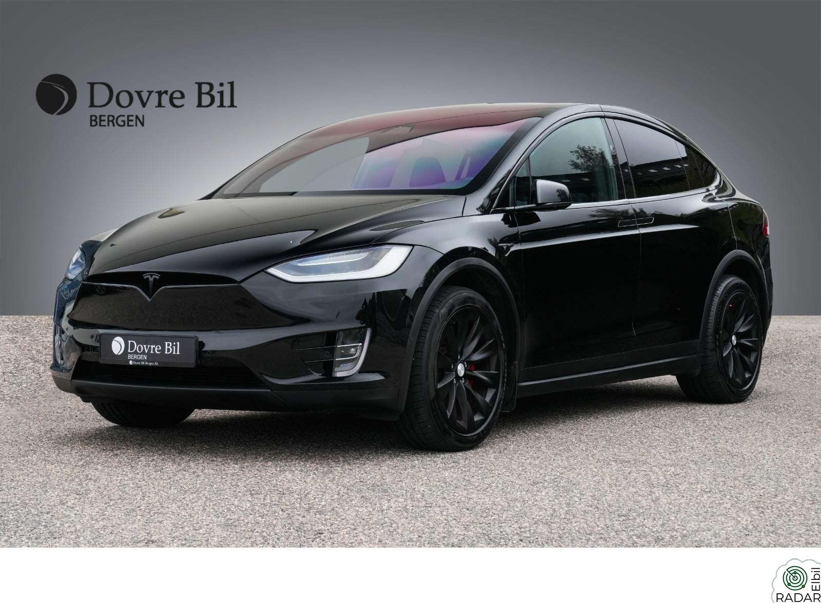 TESLA Model X 75D 4WD Premium/ACC/Skinn/Fsd/Krok/1Eier