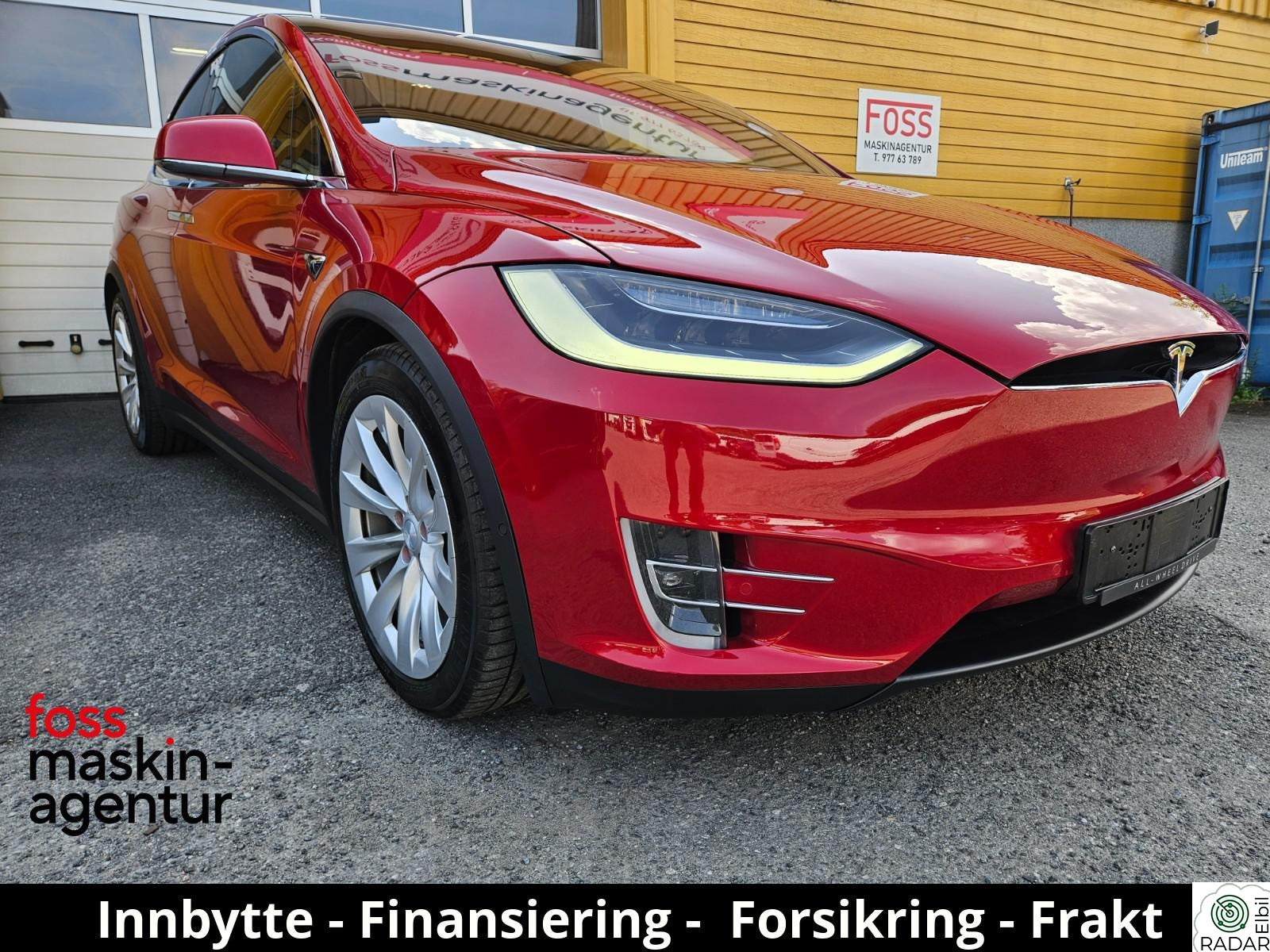 TESLA Model X LR 4x4 Luft+Krok+CCS+6-seter+AutoPilot+Skinn+Historikk+