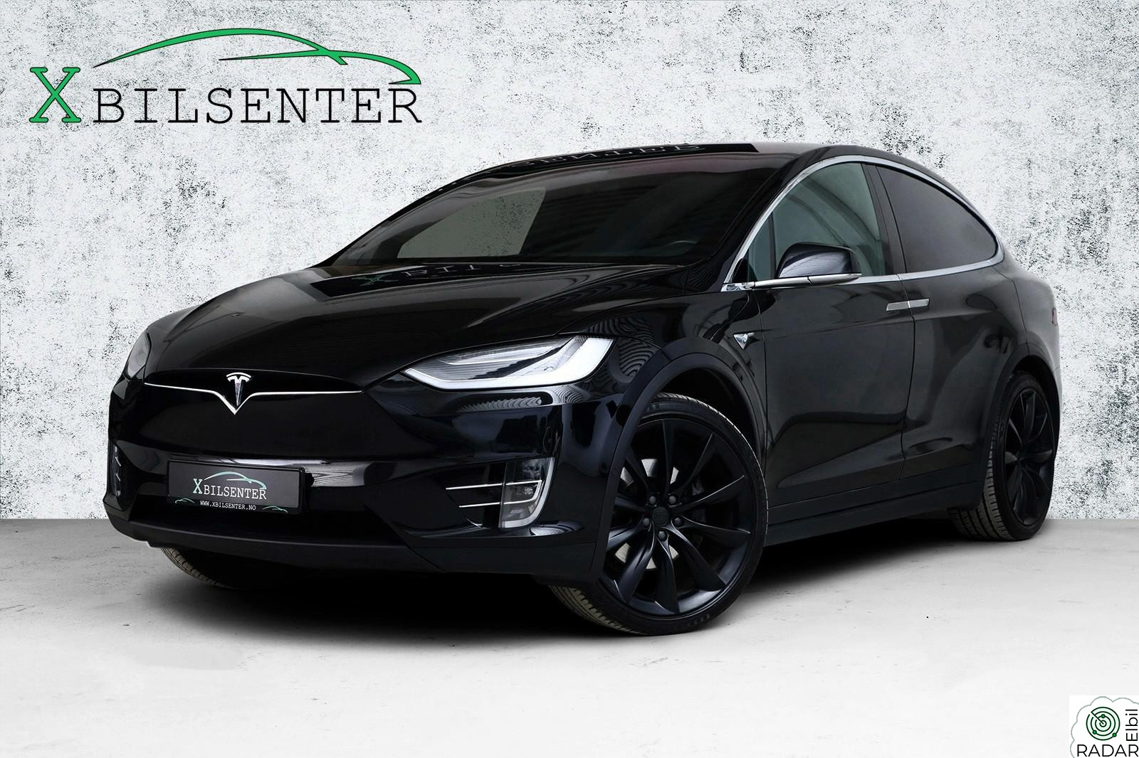 TESLA Model X Long Range RAVEN // AP3 VINTER PREMIUM SKINN MCU2 KROK+