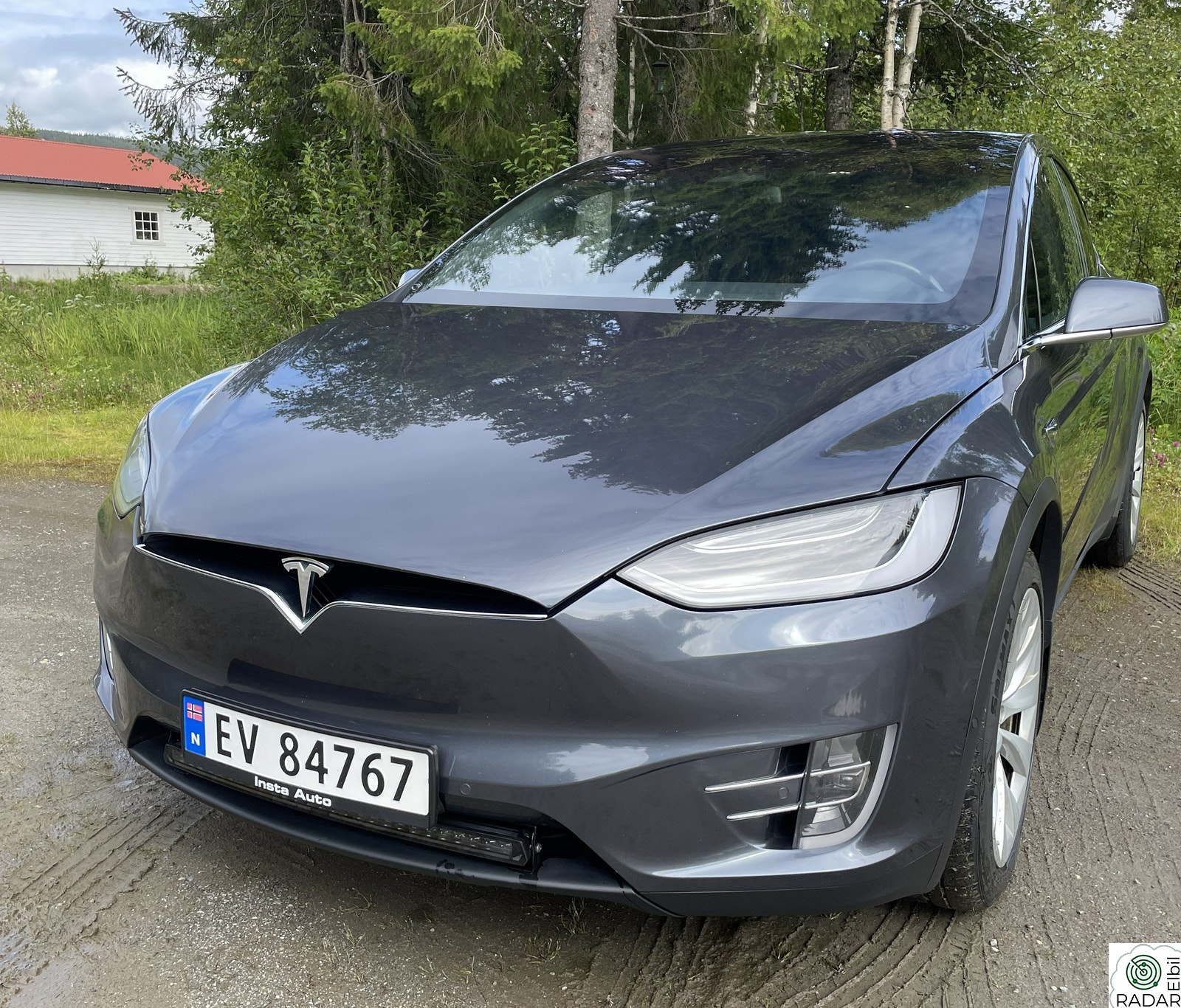 TESLA Model X Long Range Raven, 562hk, EAP, MCU2, CCS, Naf Test