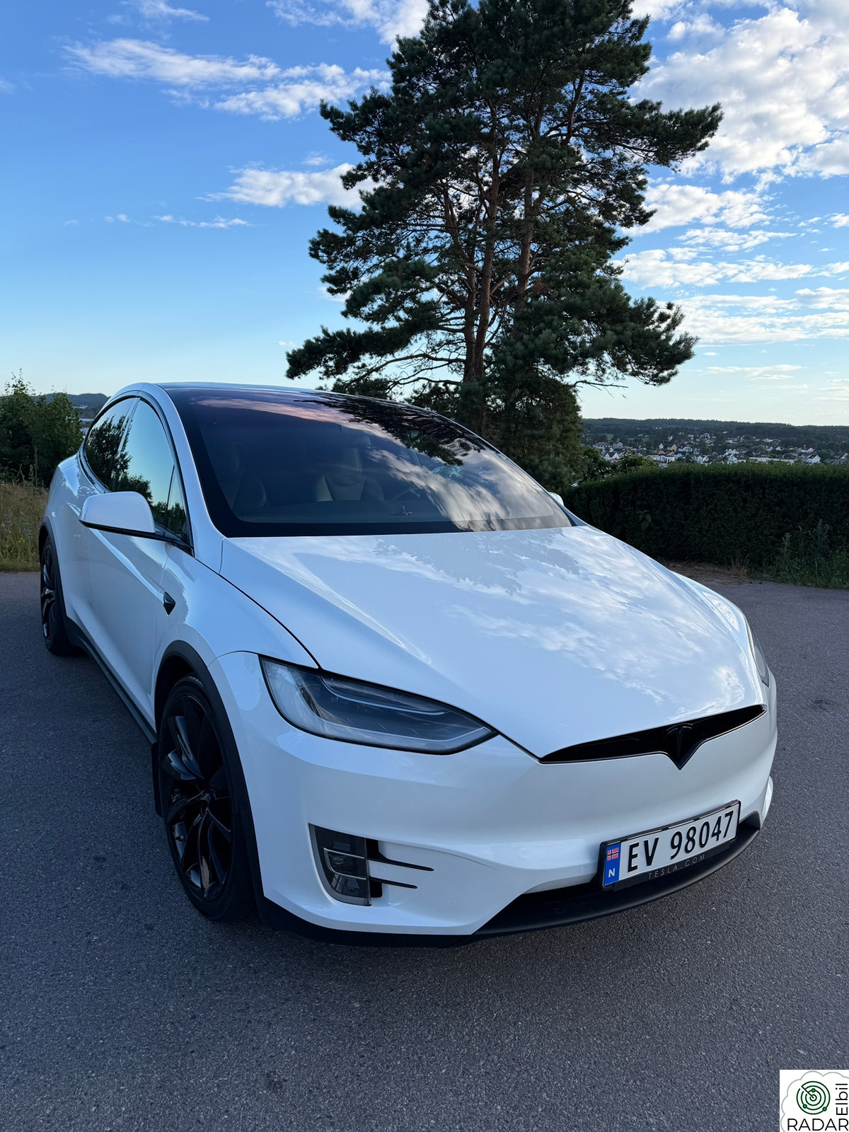 TESLA Model X Long Range Raven 5-s