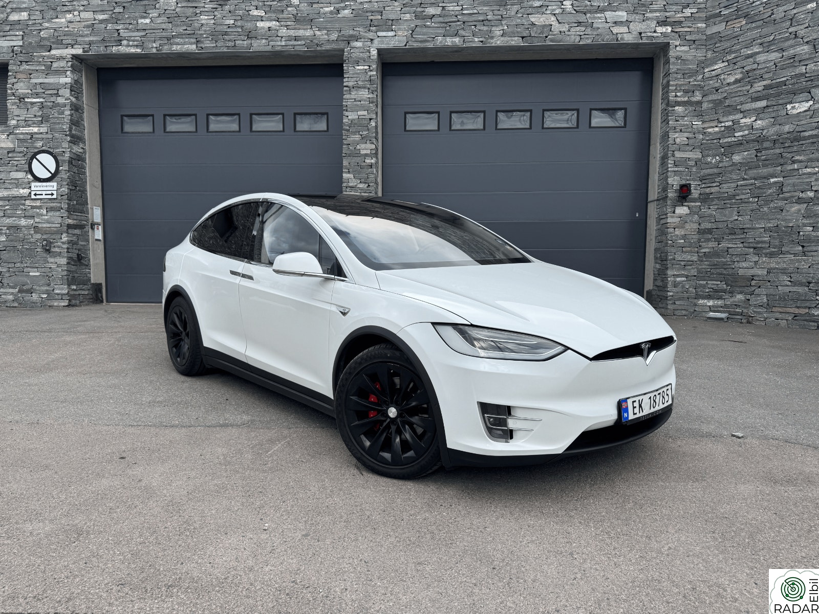 TESLA MOTORS Model X P90D LUDICROUS/RESERVERT*/GRATIS LADING/KROK/7-SETER+++