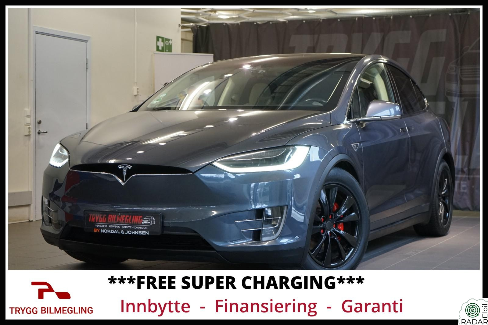 TESLA MOTORS Model X P90D*PERFORMANCE*FREE SUPER CHARGING*6 SETER*KROK*CCS++