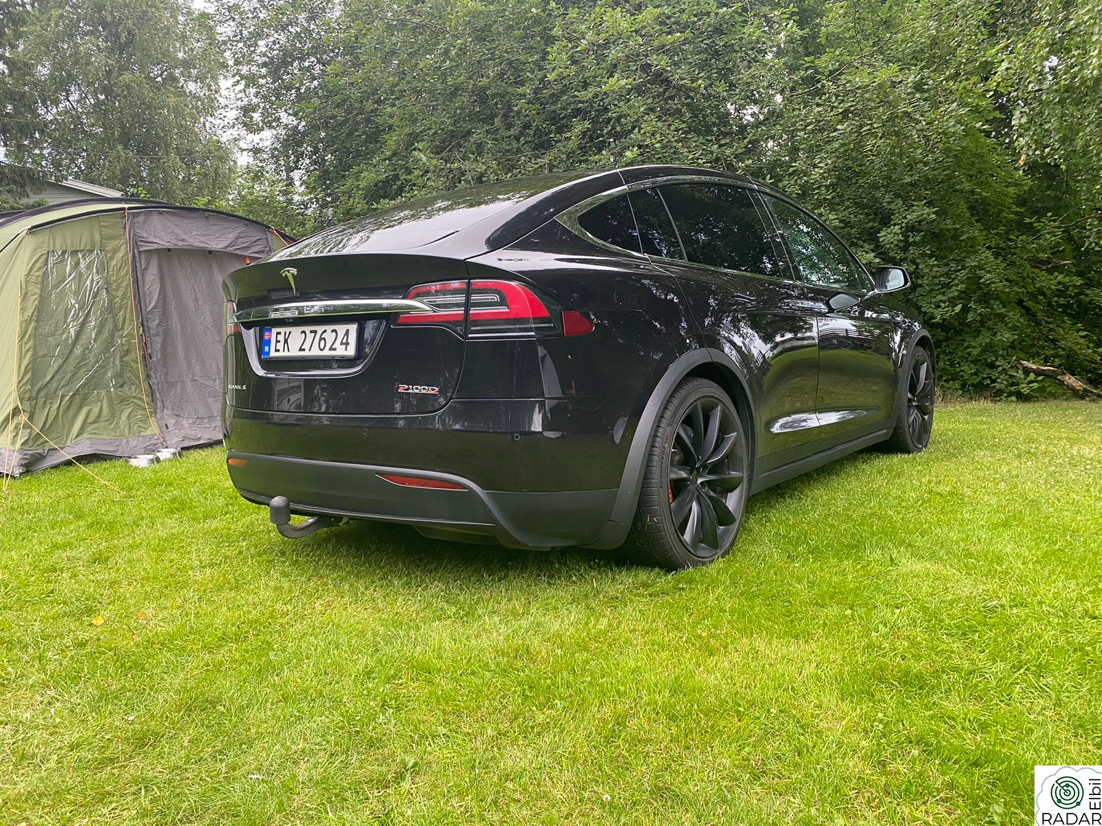 TESLA MOTORS Model X P100D med 772 hk, 7 seter og gratis lading