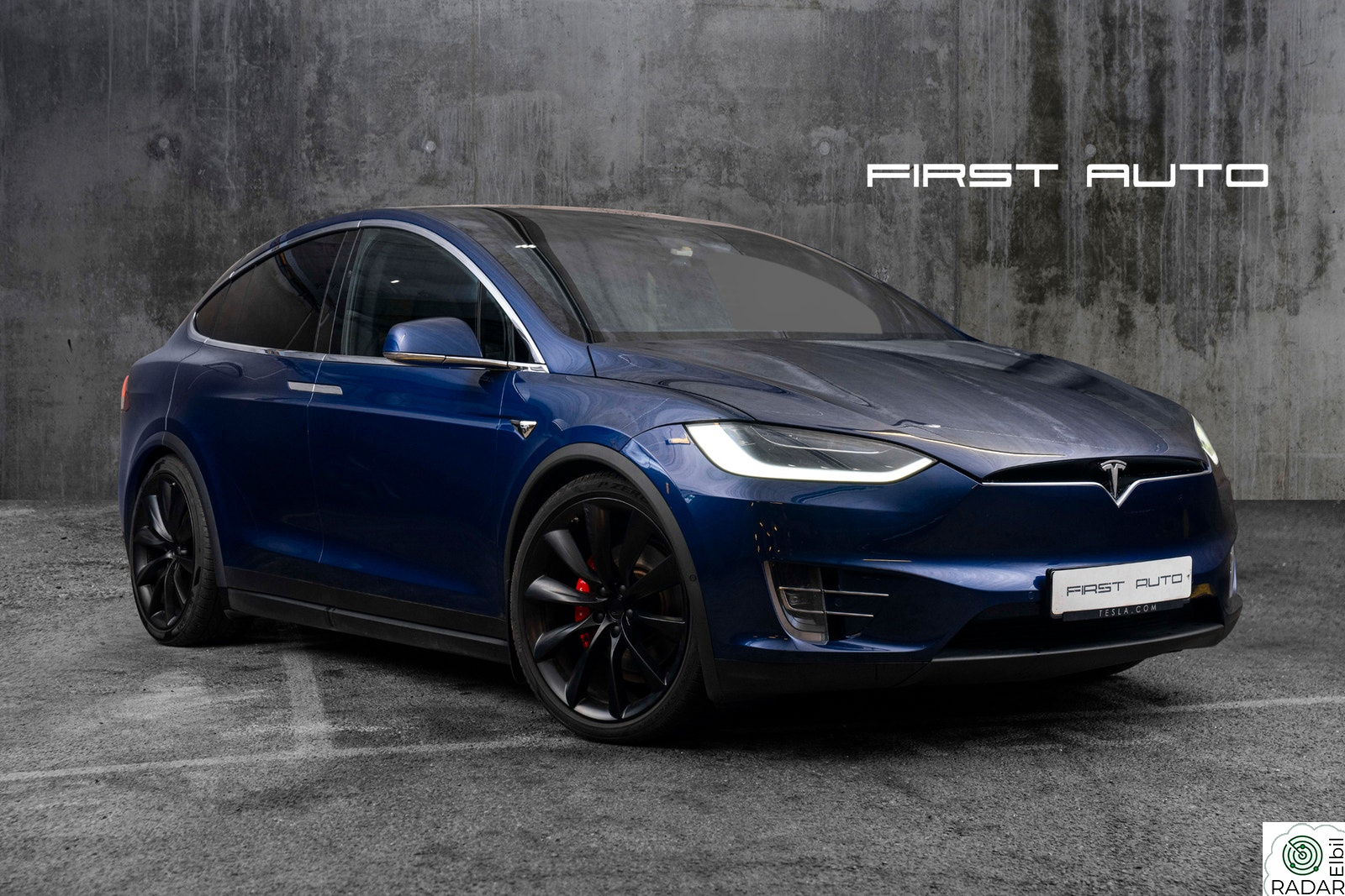 TESLA Model X Ludicrous Performance 5-s RAVEN GARANTI  KR 4.900,-/MND