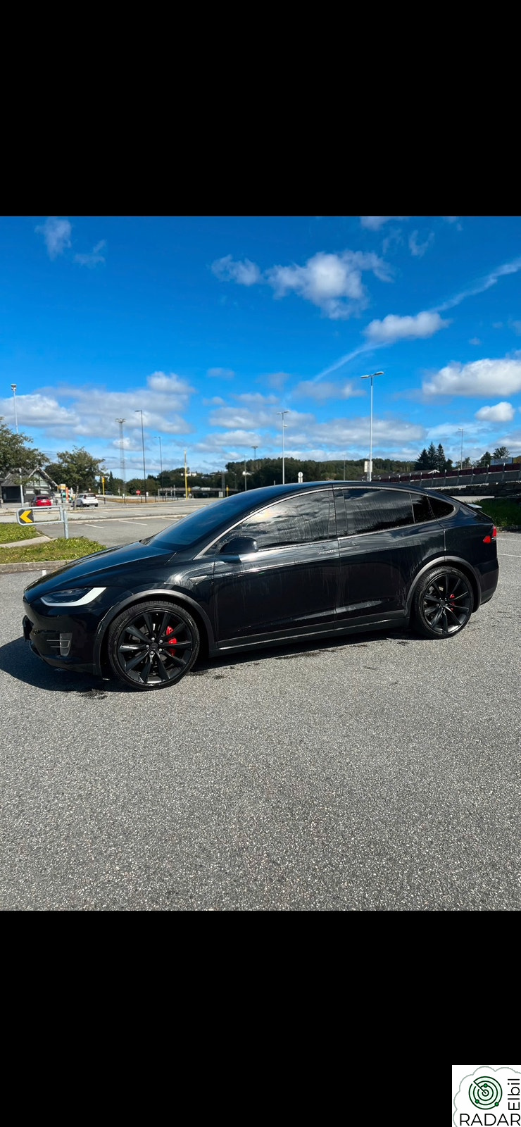 TESLA MOTORS Model X P90D Performance 4WD Ludicrous 6-s Rep-Objekt