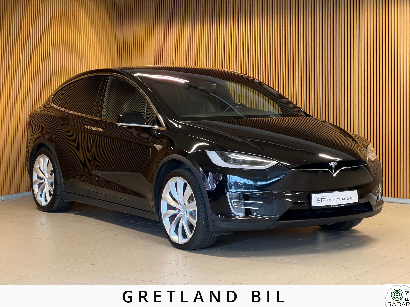 TESLA MOTORS Model X P90D 770HK FRI LADING Signature / 7-Seter / Prem.Lyd//