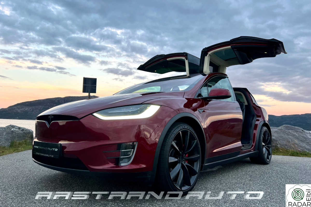TESLA MOTORS Model X P90DL|7S|772HK|FRI LADING|FRI 4G|CHROME.D/GARANTI|CCS