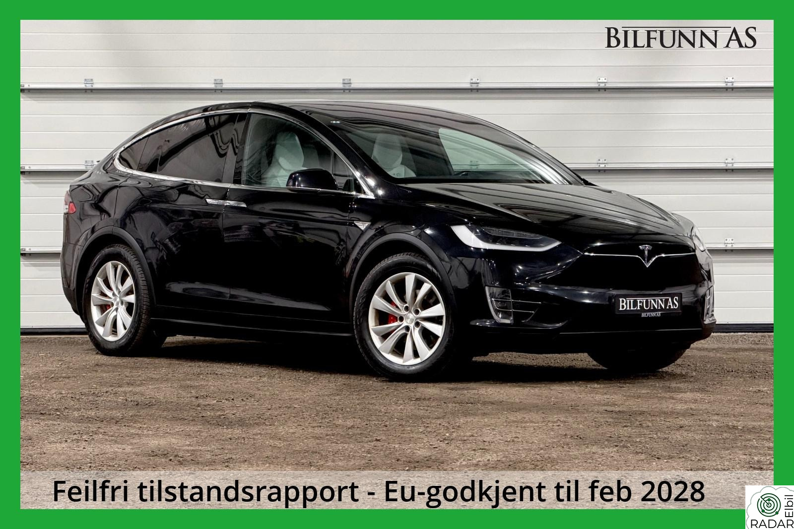 TESLA MOTORS Model X P90D, 7 seter, CCS, Autopilot, Gratis Superlading
