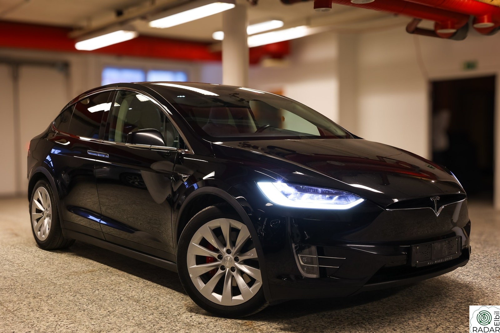 TESLA MOTORS Model X P100DPERFORMANCE 4WD 772 HK. NY EU Ludicrous signature.