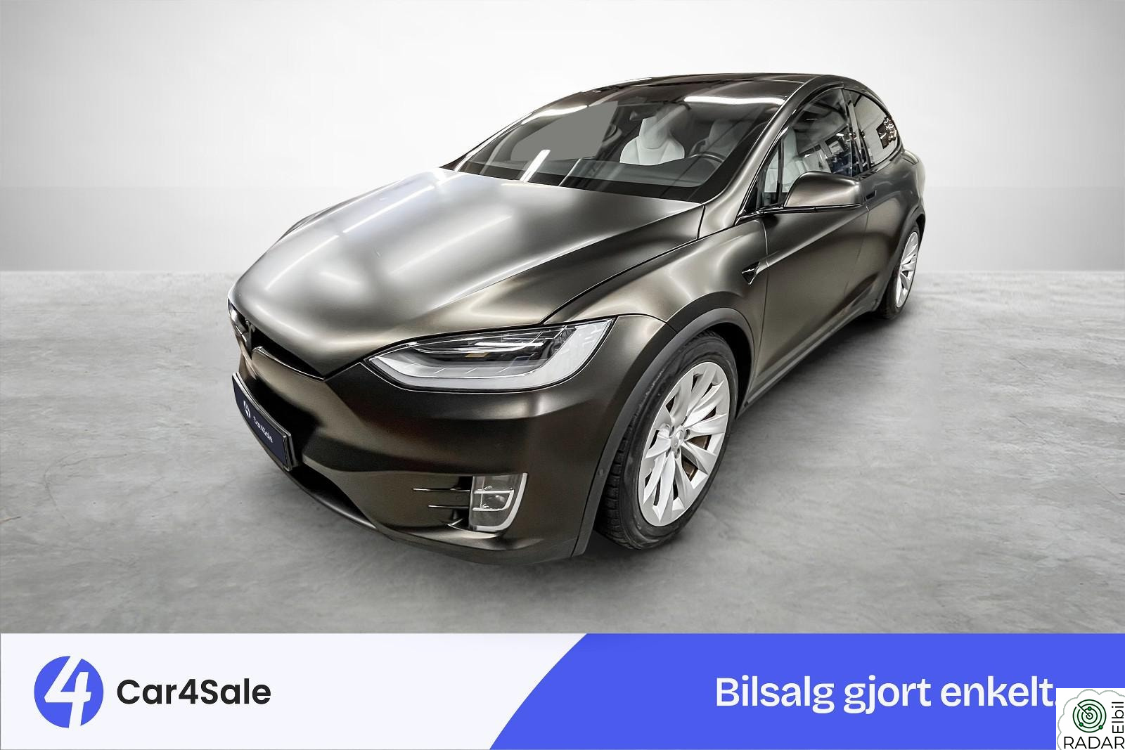 TESLA Model X P100D 6 Seter 490km/ Premium/ FSD/ EU 10.27/ Norsk/ S+V