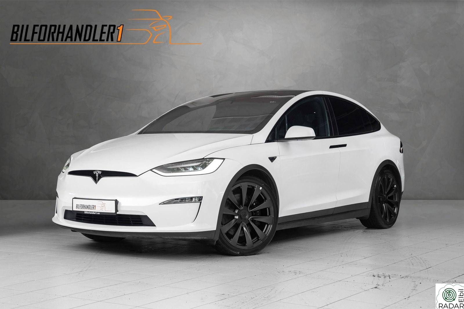 TESLA Model X Plaid 1020 hk 6 seter/EAP/Premium Lyd/22"/20"/Krok