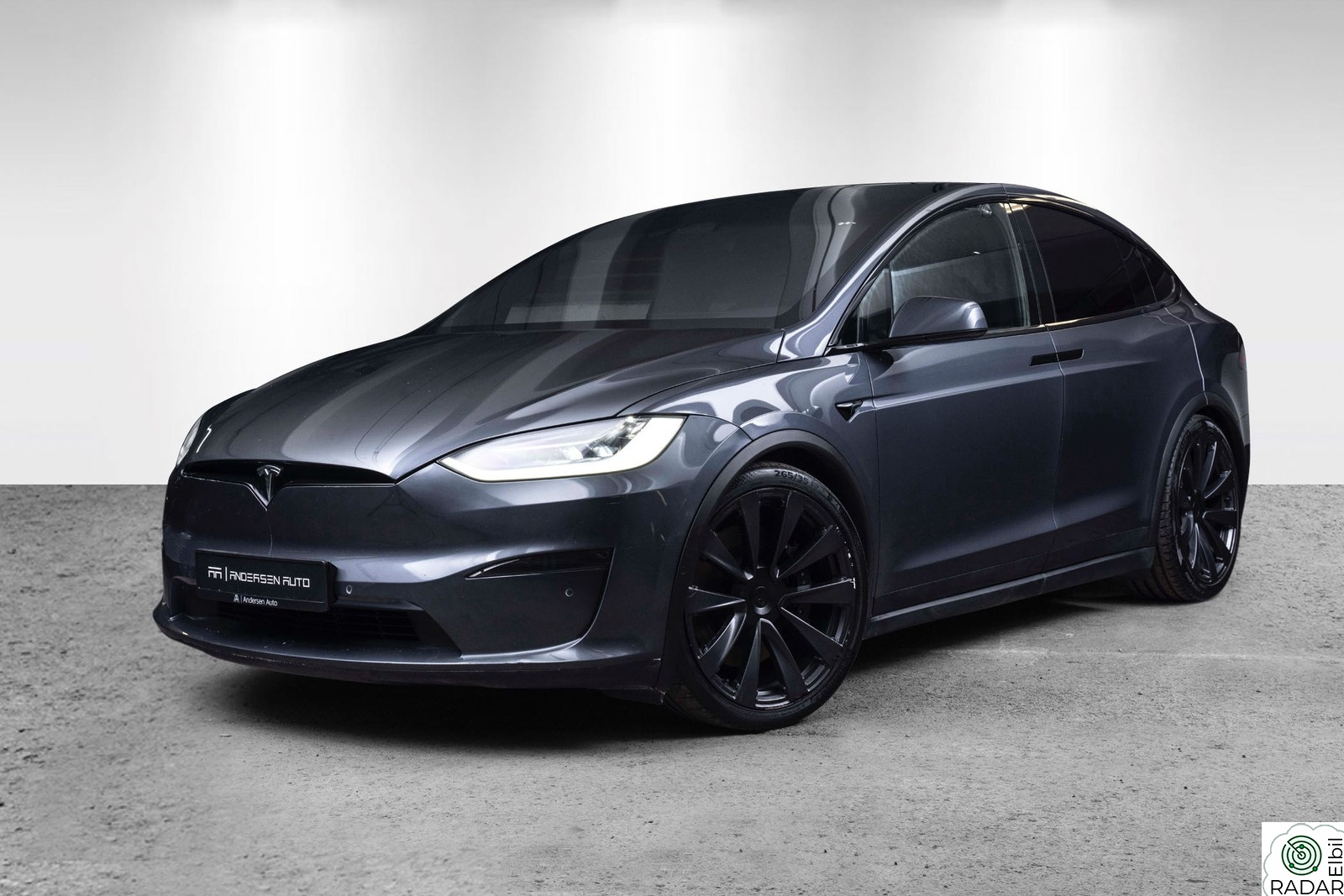 TESLA Model X PLAID 1020hk - 6 seter - EAP - Carbon - H.feste - 22 +