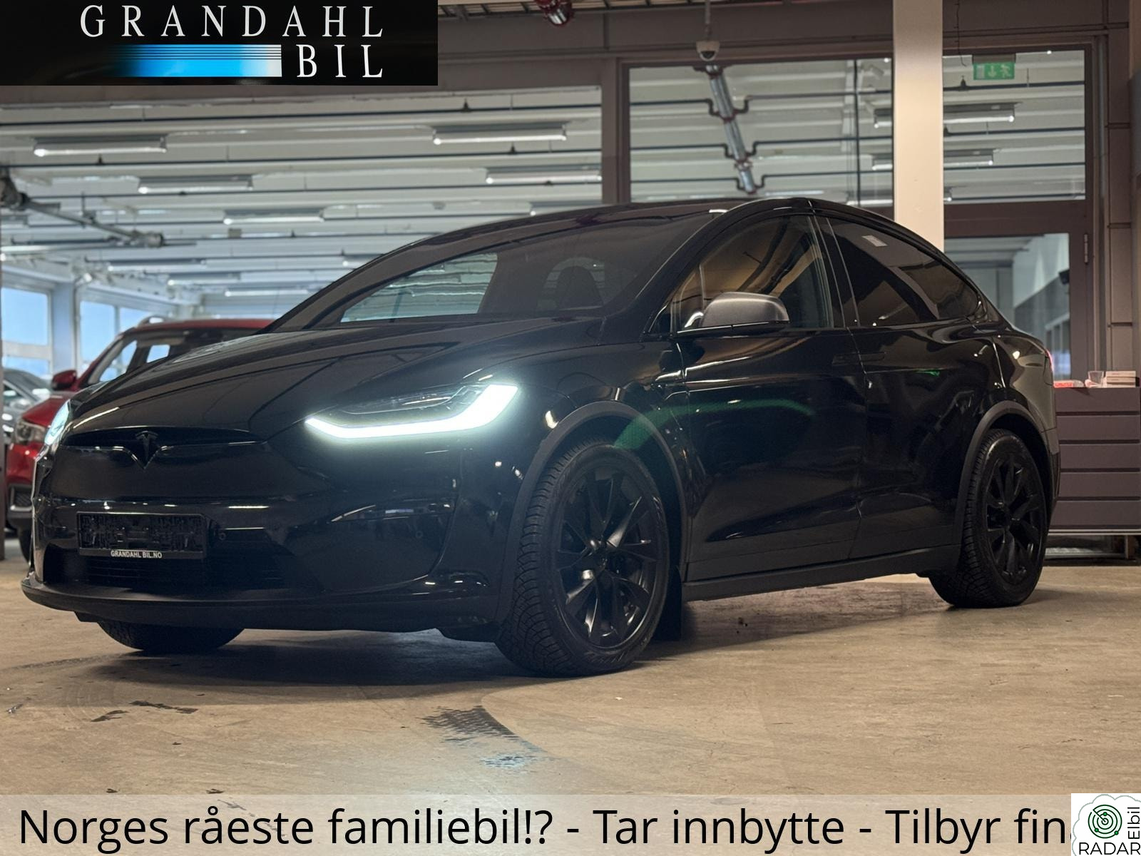 TESLA Model X Plaid I 1020HK I 0-100 på 2.6 S I 6 seter I Krok I PPF