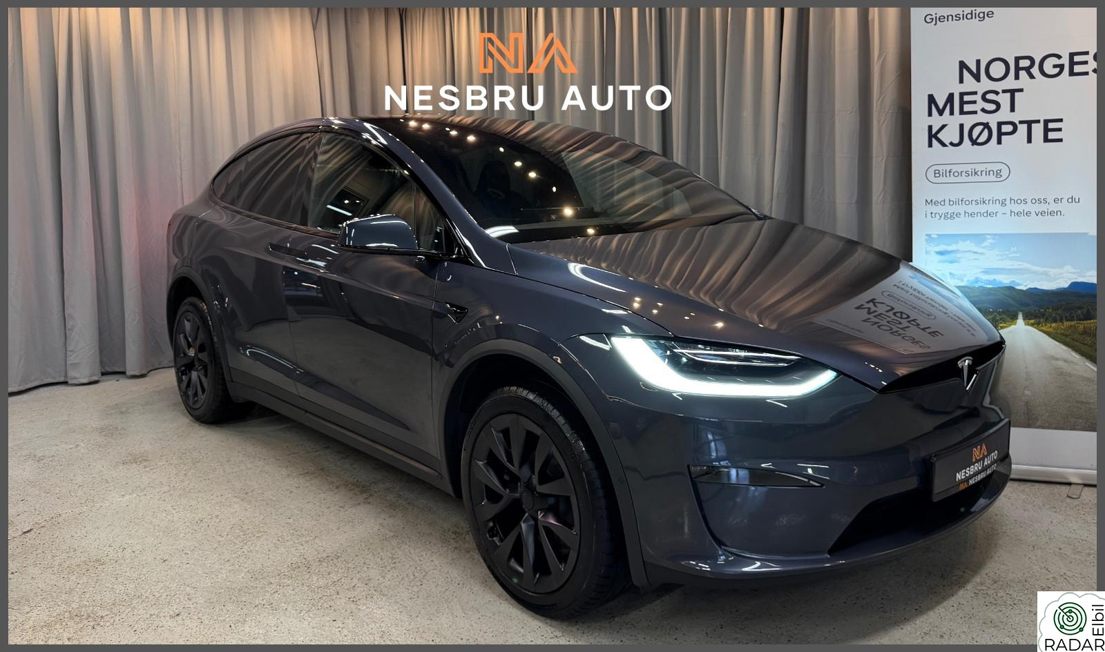 TESLA Model X PLAID 1020HK FSD 6-SETER NY EU/KROK/4X4/PREMIUM/SKINN+