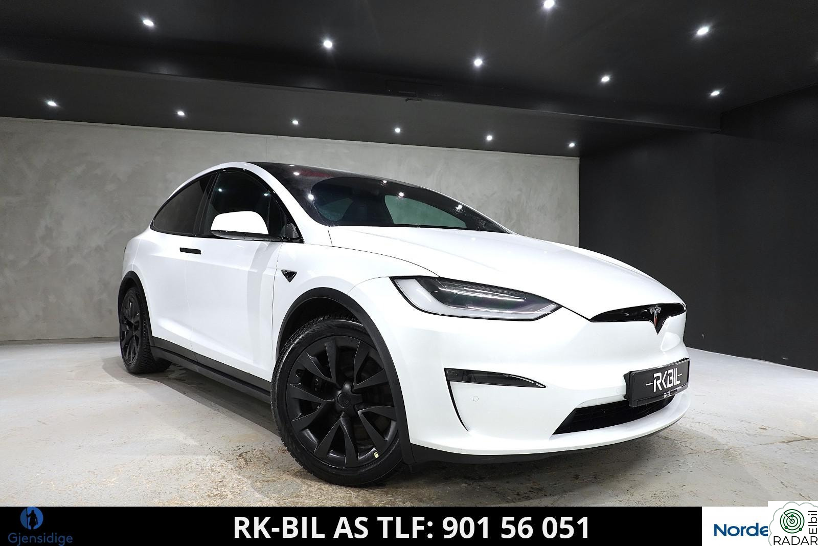TESLA Model X PLAID/1020HK/4X4/6SETER/FSD/PREMIUM/ALT/KROK/NOR/LUFT/+