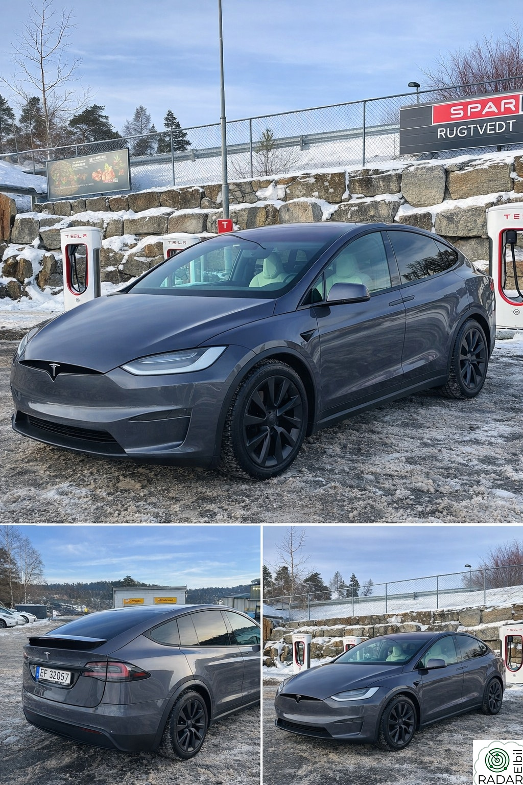 TESLA Model X PLAID. Performance 6-s