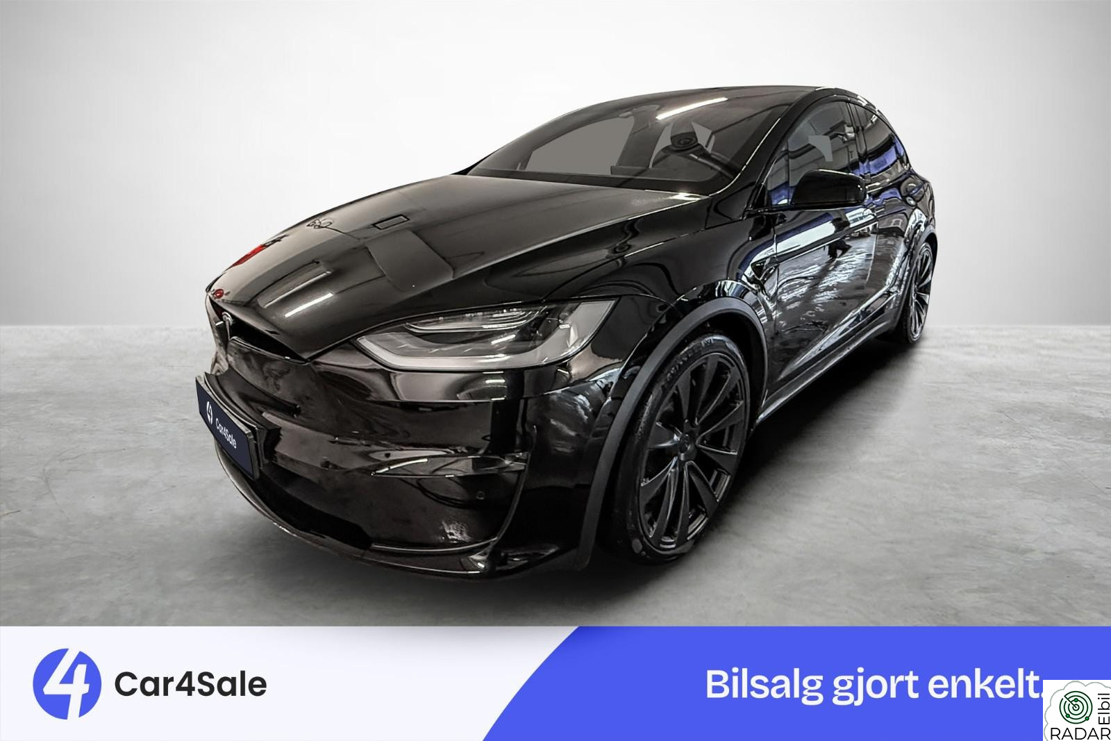 TESLA Model X Plaid 1020hk / Yoke / H.feste / 6 seter / AP