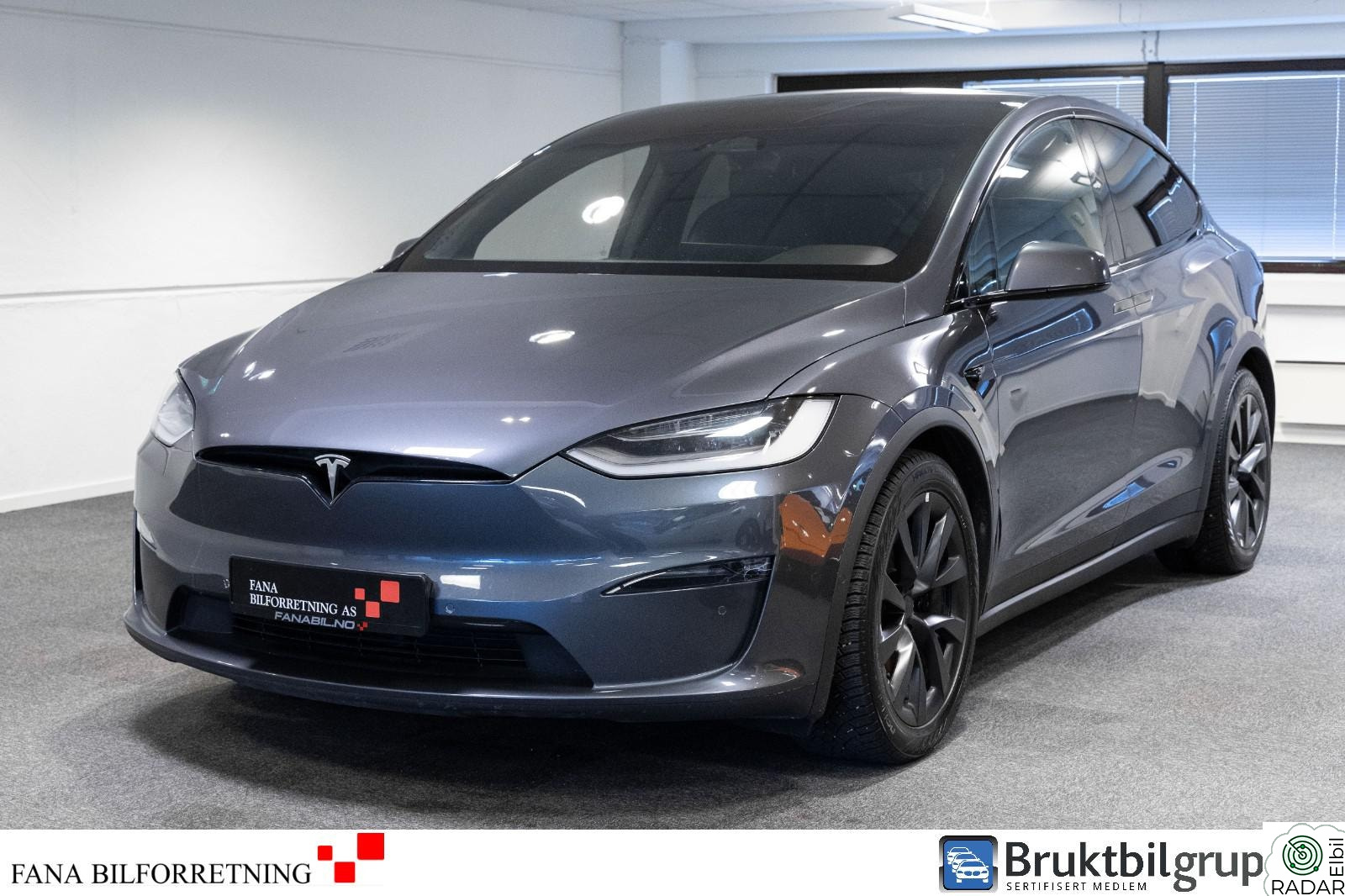 TESLA Model X Plaid 1020hk 6-seter/Norsk/S+V hjul/Finans/Innbytte