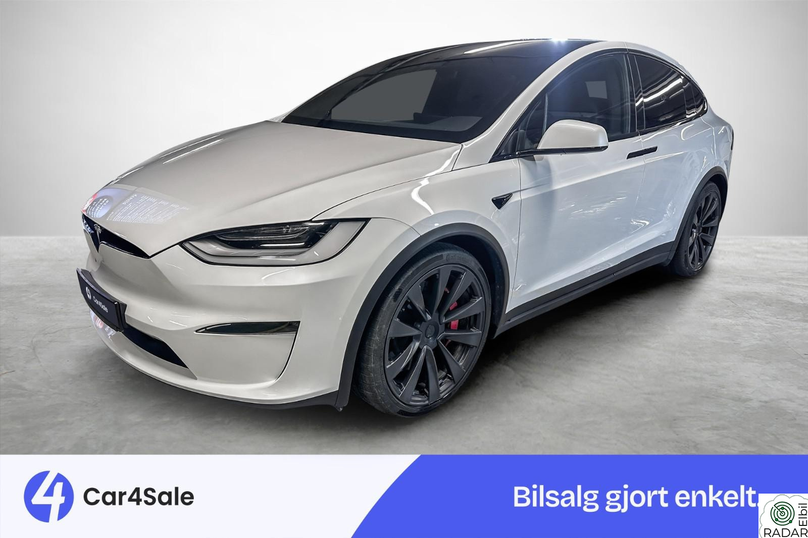 TESLA Model X Plaid 1020hk 6s/ Yoke/ Norsk/ 1-Eier/ CCS/ S+V/ Krok