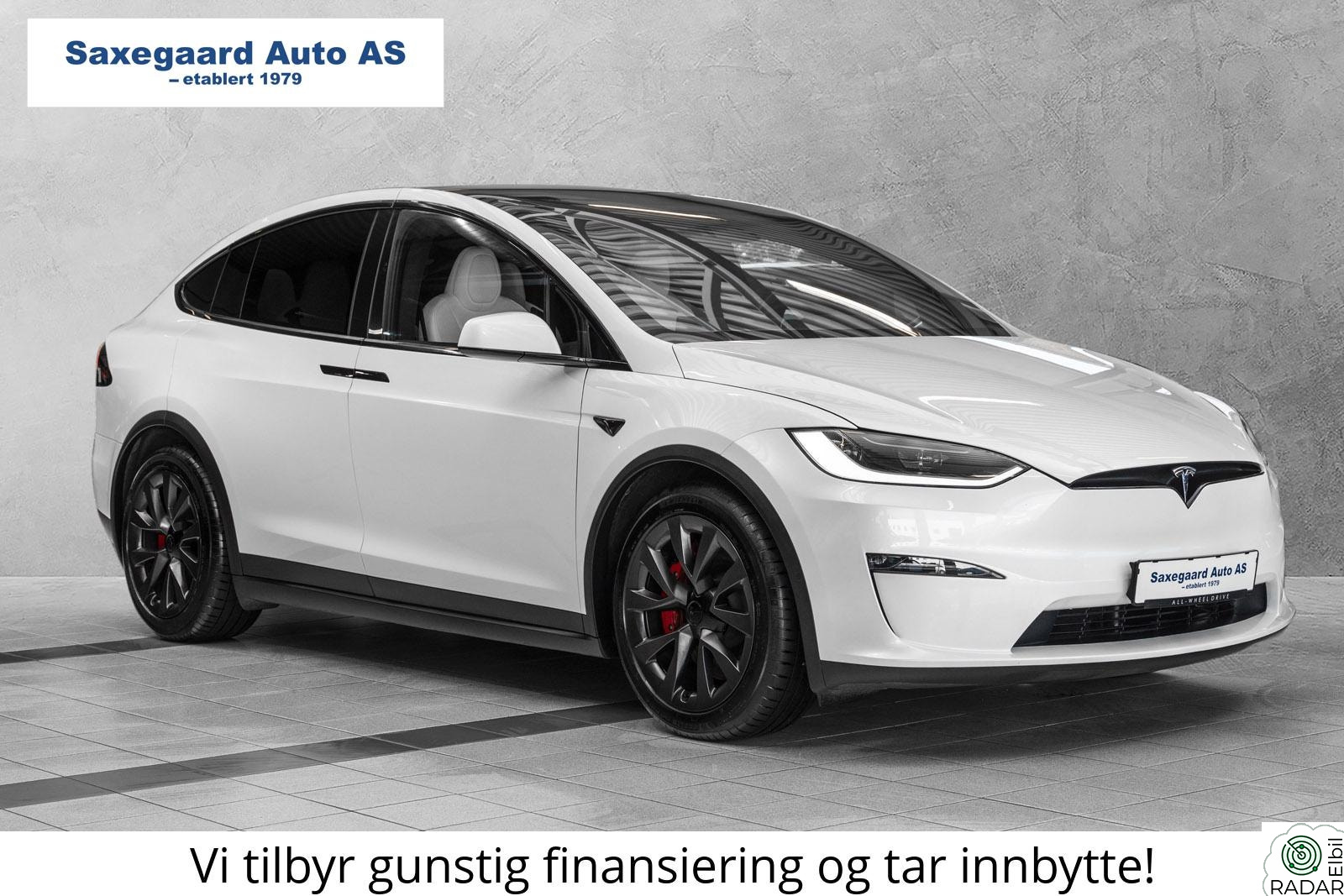 TESLA Model X Tesla Model X Plaid 1020HK | 6 SETER | HVIT INT | KROK