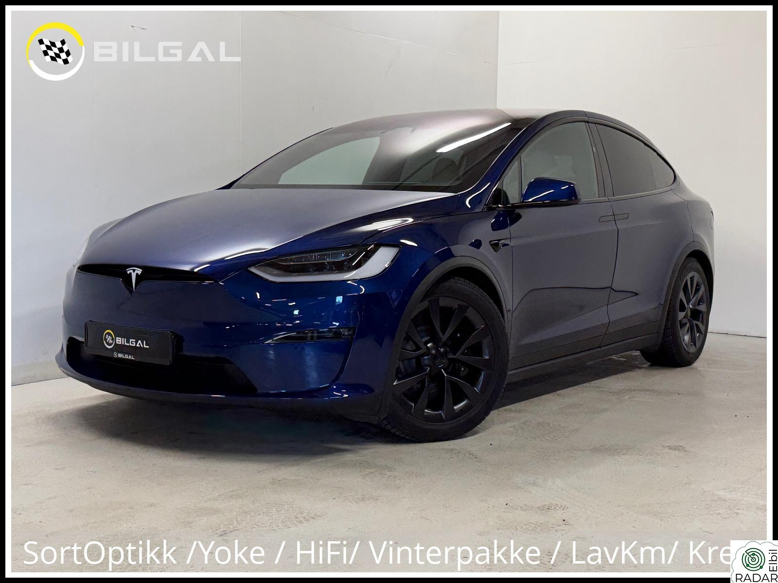 TESLA Model X PLAID 1020HK TriMotor 6Seter FSD-AutoPilot Krok PREMIUM