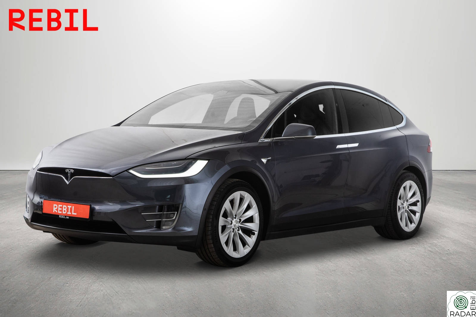 TESLA Model X 75D/Krok/7seter/CCS/MCU2/Vinter/Navi/R.kam/Memory/Skinn