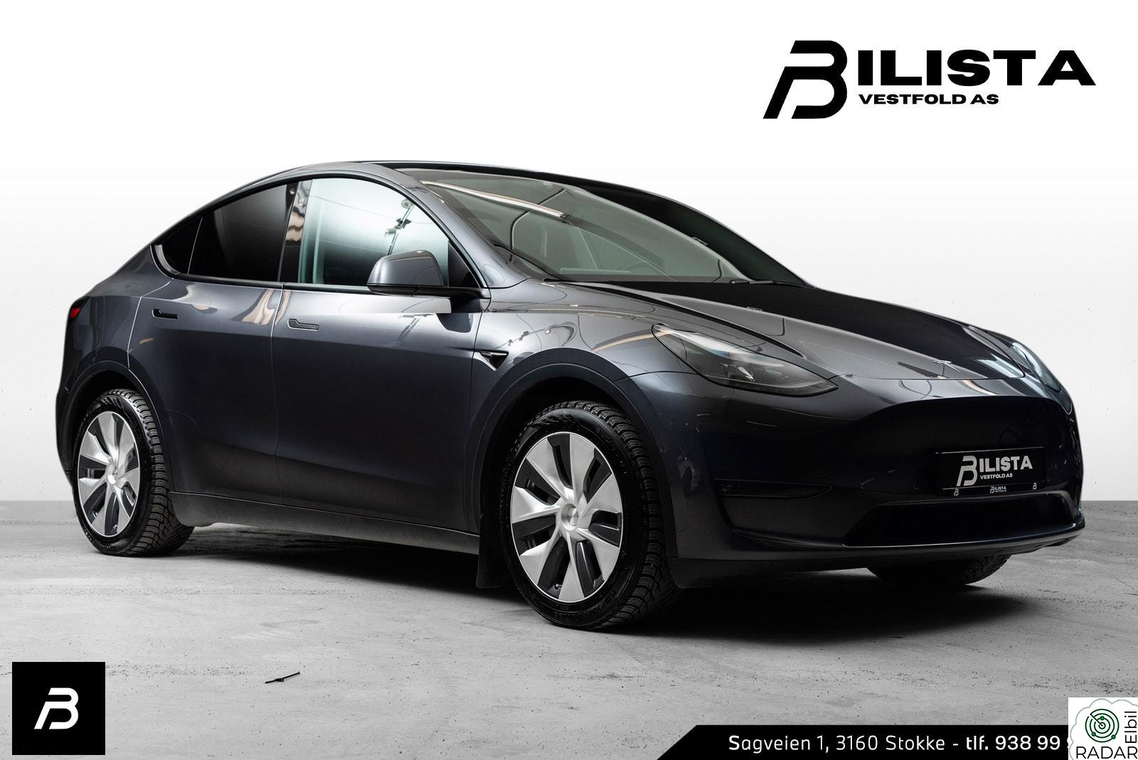 TESLA Model Y Long Range Krok Premium Felgpakke Garanti ny EU 2027++