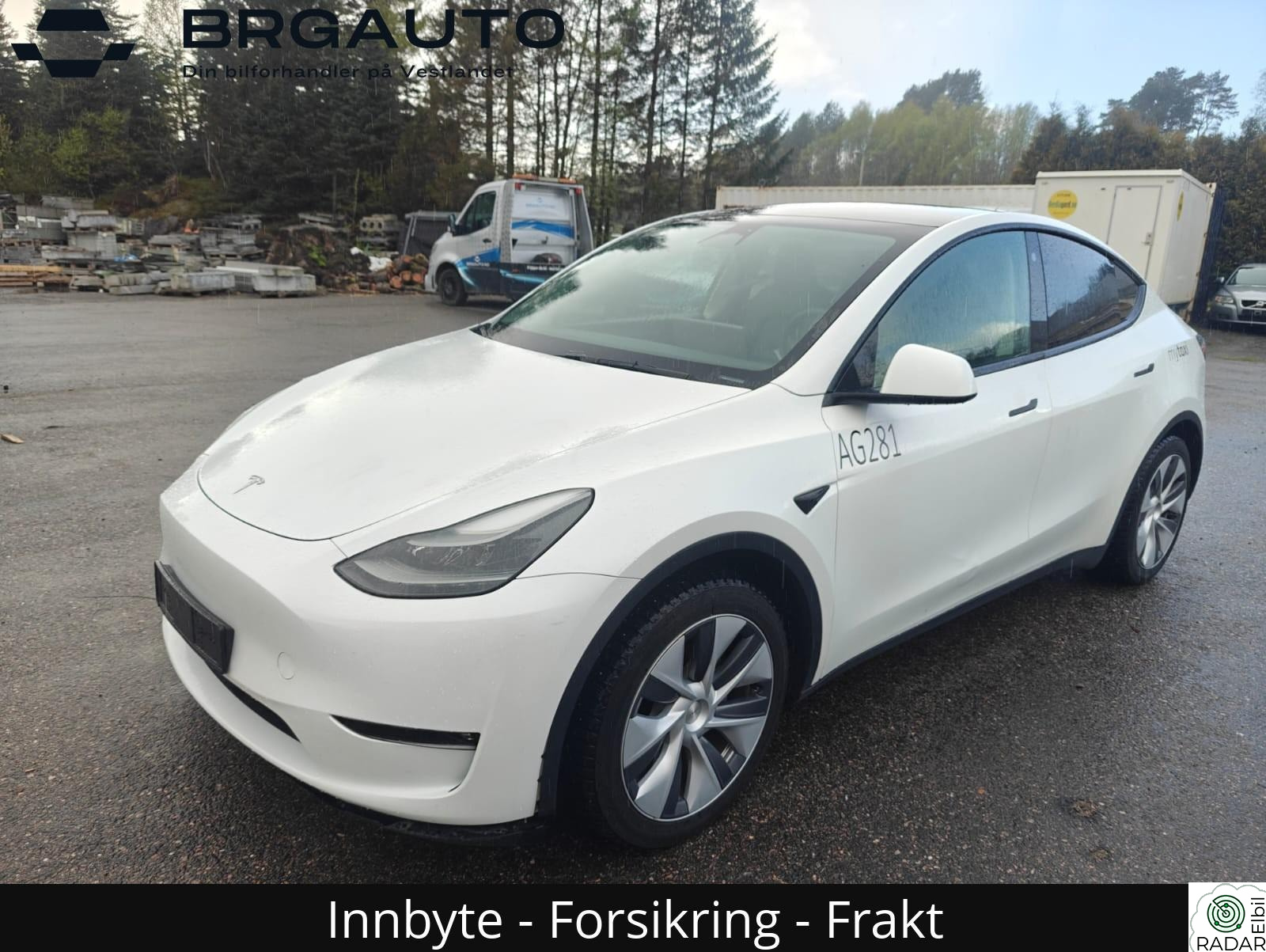 TESLA Model Y SKADET | LONG RANGE | AWD