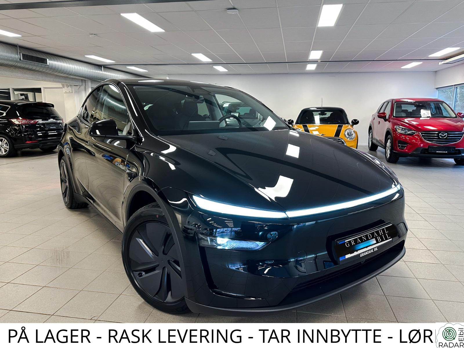 TESLA Model 3 PÅ LAGER- JUNIPER 2026-MOD WLTP 600KM H.FESTE AUTOPILOT