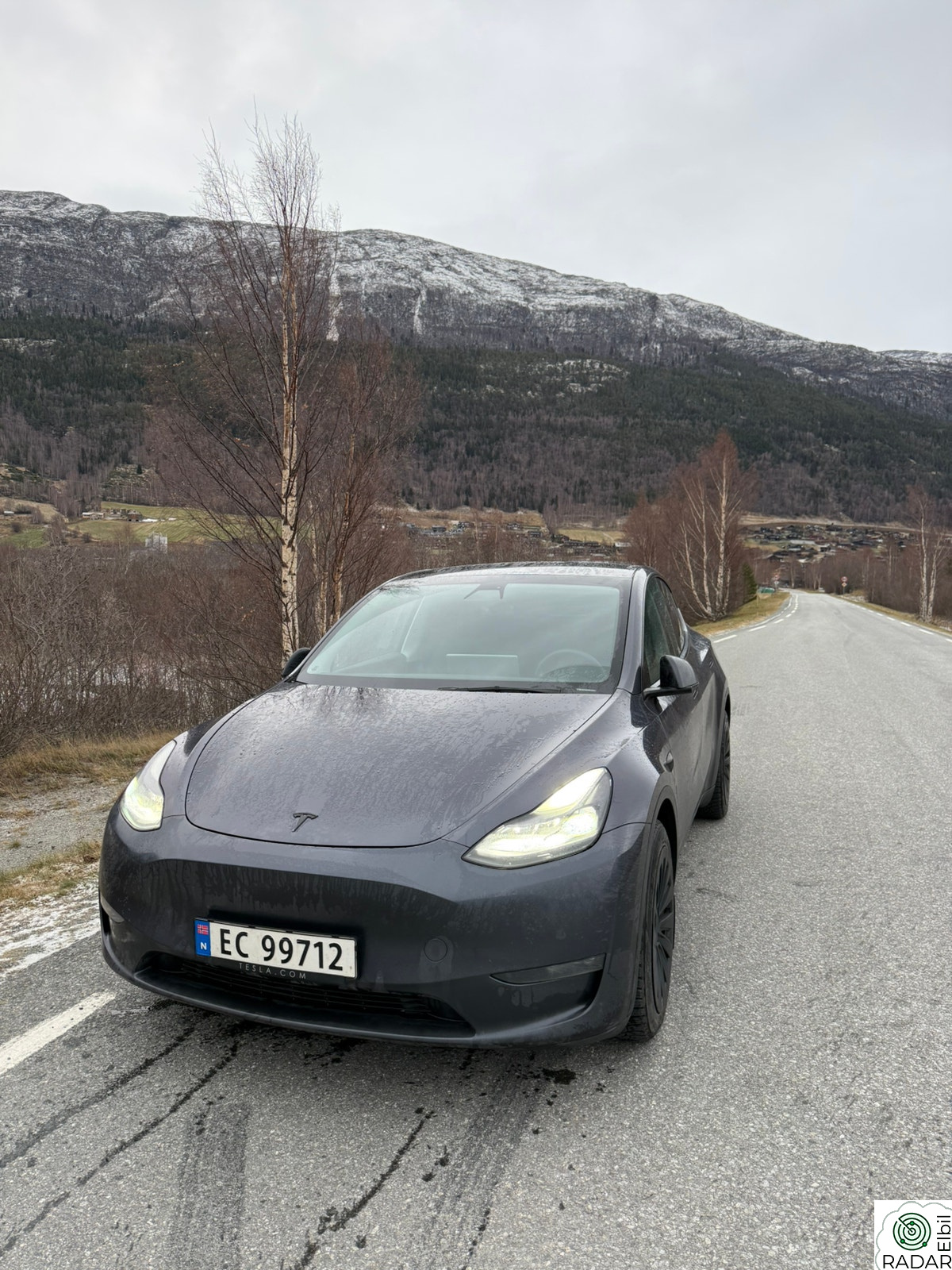 TESLA Model Y LR – Midnight Silver, EAP, Premium int, tilhengerfeste