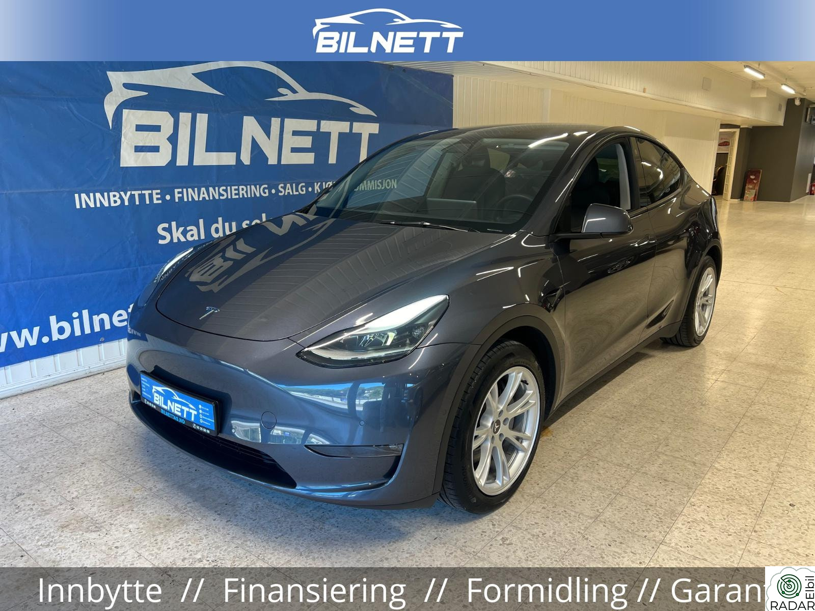 TESLA Model Y Long Range AWD/542KM Rekkevidde/Ryzen/FSD/Panorama ++++