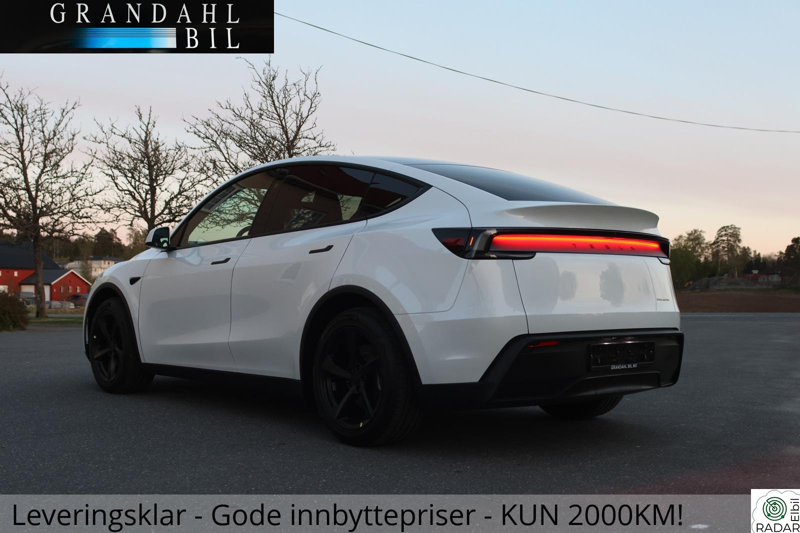 TESLA Model Y LR AWD JUNIPER I 2026 MOD I FACELIFT I SORT TAKTREKK