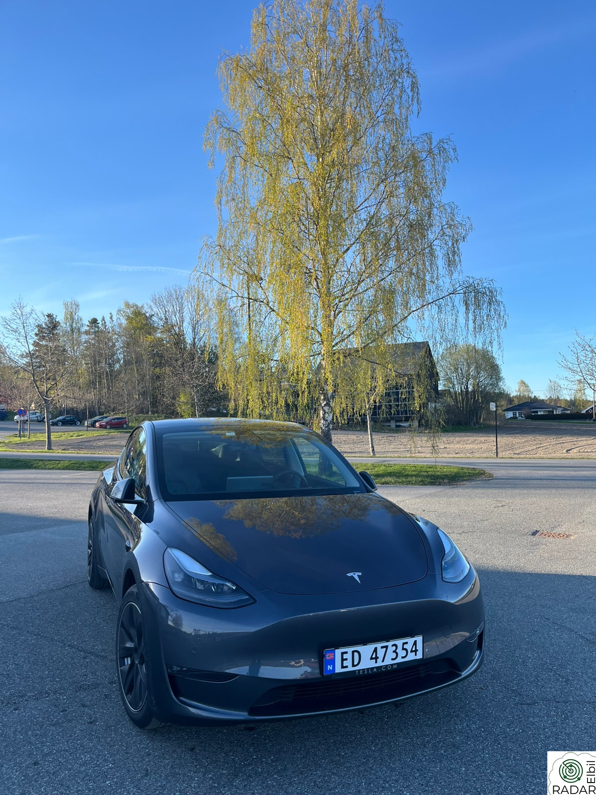 TESLA Model Y Long Range AWD, tilhengerfeste, Nybilgaranti