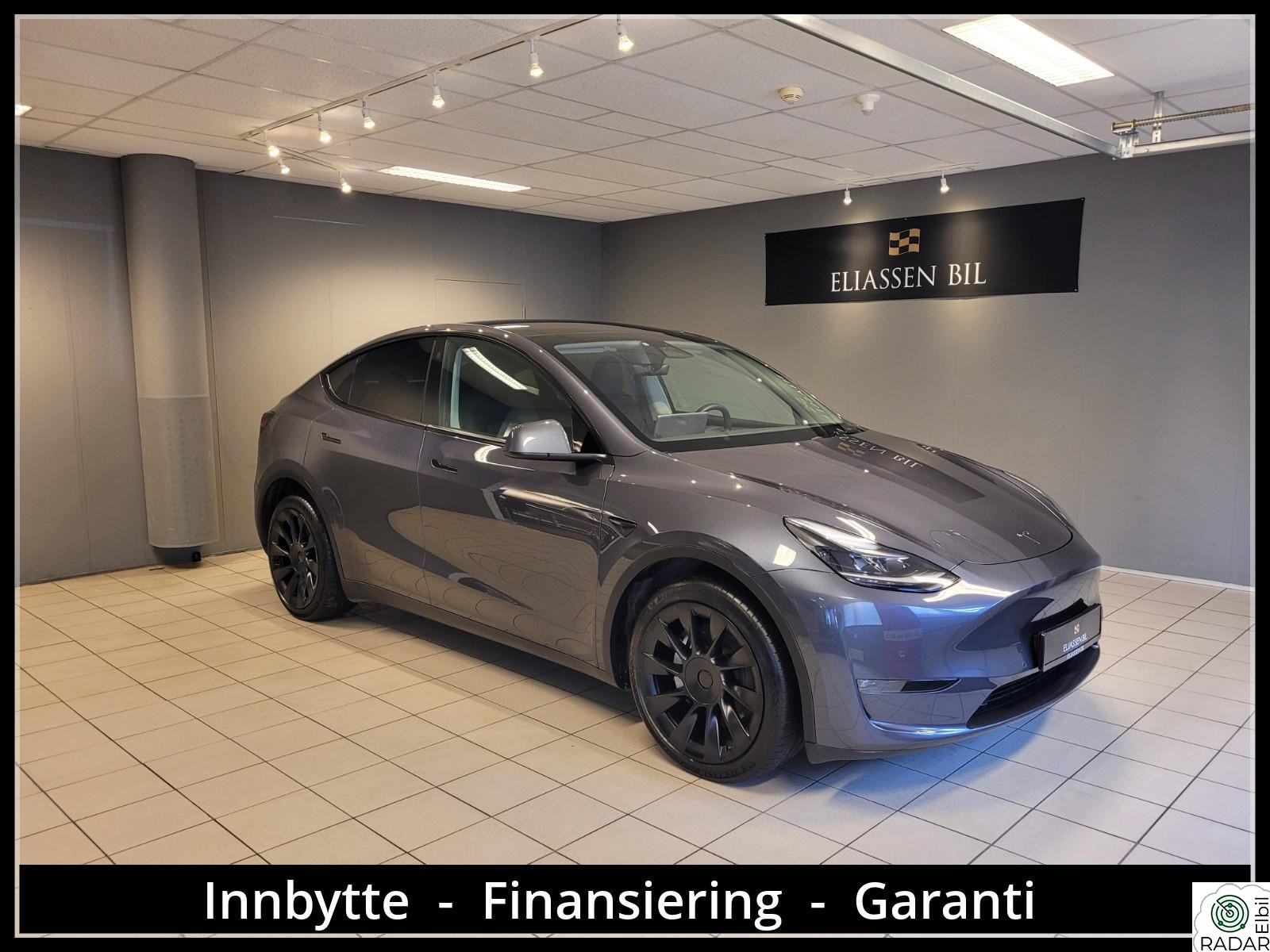 TESLA Model Y Long Range AWD Premium /Autopilot /Sort Skinn /H.Feste