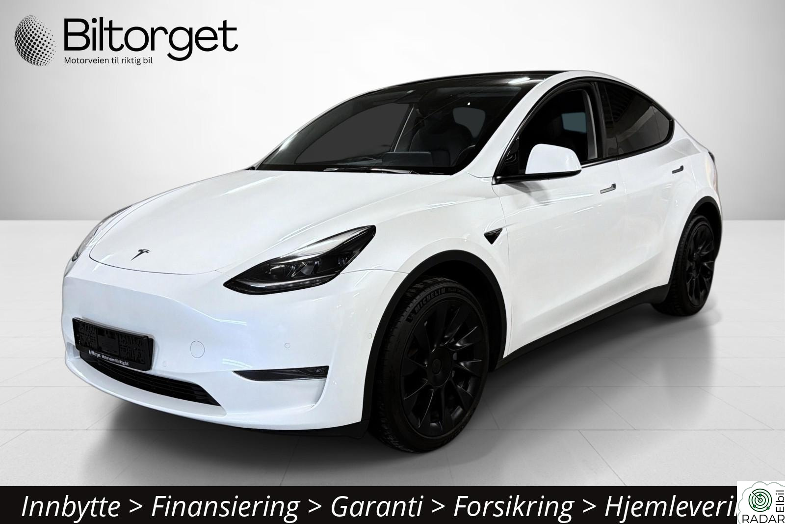 TESLA Model Y Long Range 542km Felgpakke Autopilot 1-eier EU28 Faceli