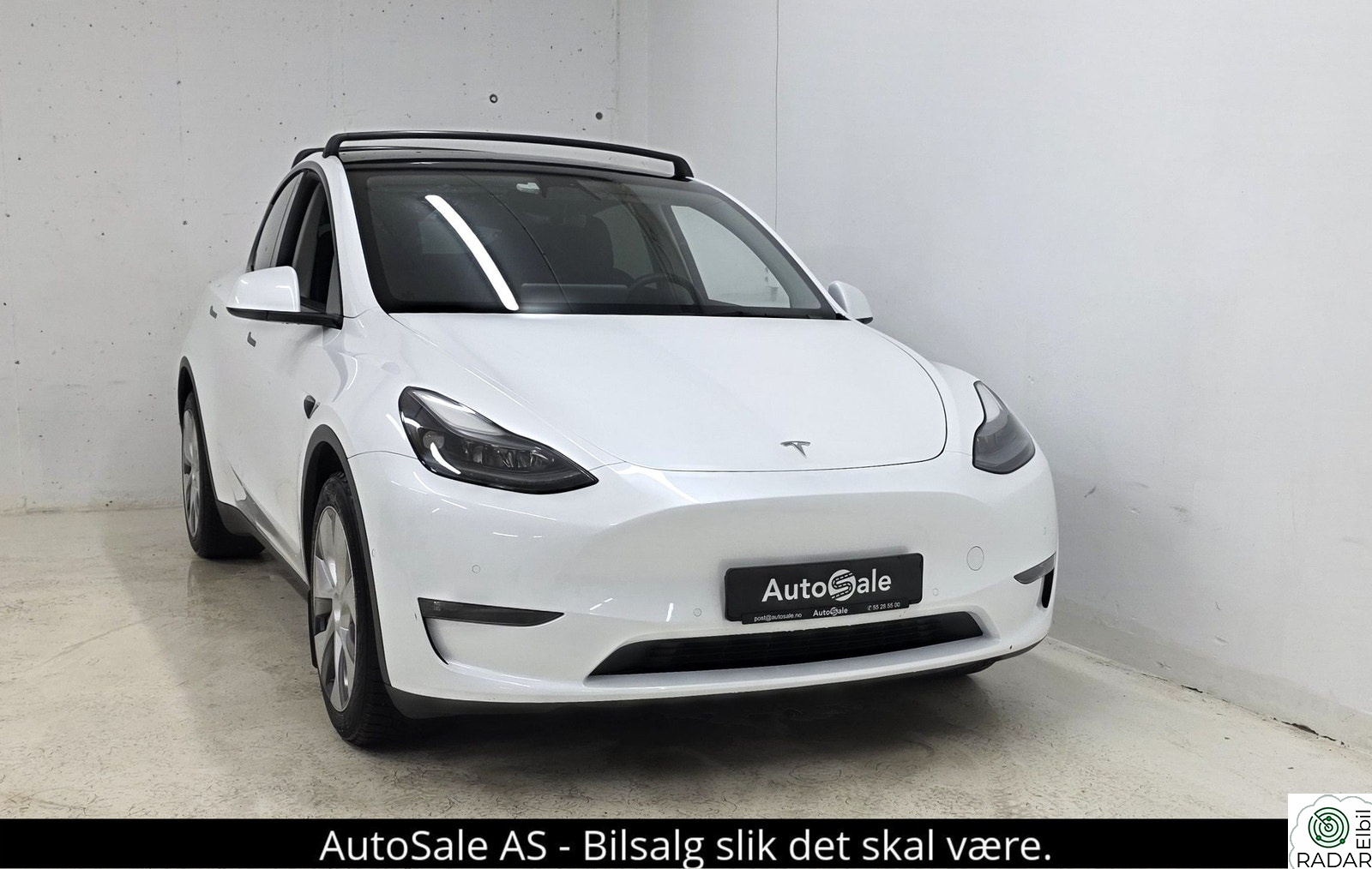 TESLA Model Y Long Range AP/SvartSkinn/Hifi/Vinterpakke/Norsk/19+19