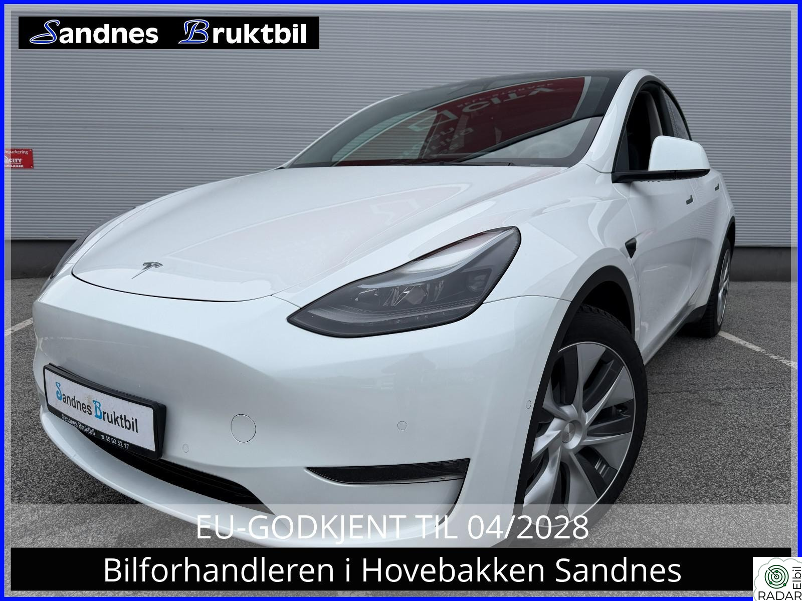 TESLA Model Y LR 4X4,SKINN,PANO,VINTERPAKKE,TLF,DAB+,ACC,NETFLIX,LED