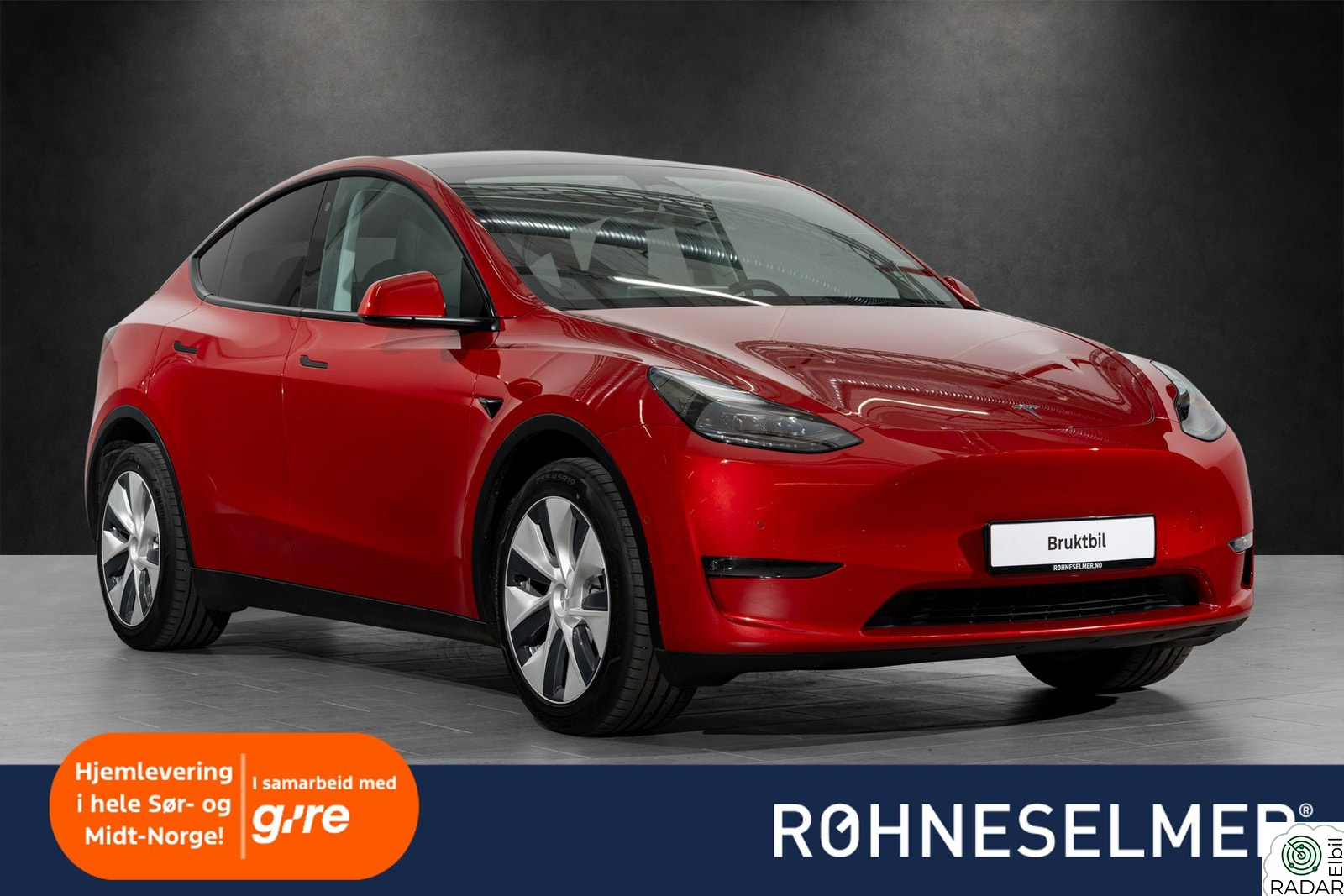TESLA Model Y Long Range 533km AWD Forvarme App Rattvarme Autopilot++