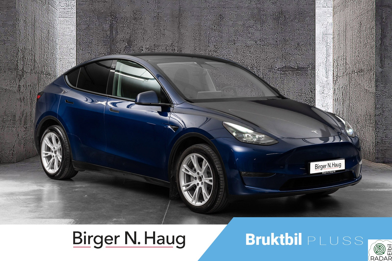 TESLA Model Y Long Range AWD LEVERES MED NYE SOMMER OG VINTERDEKK!