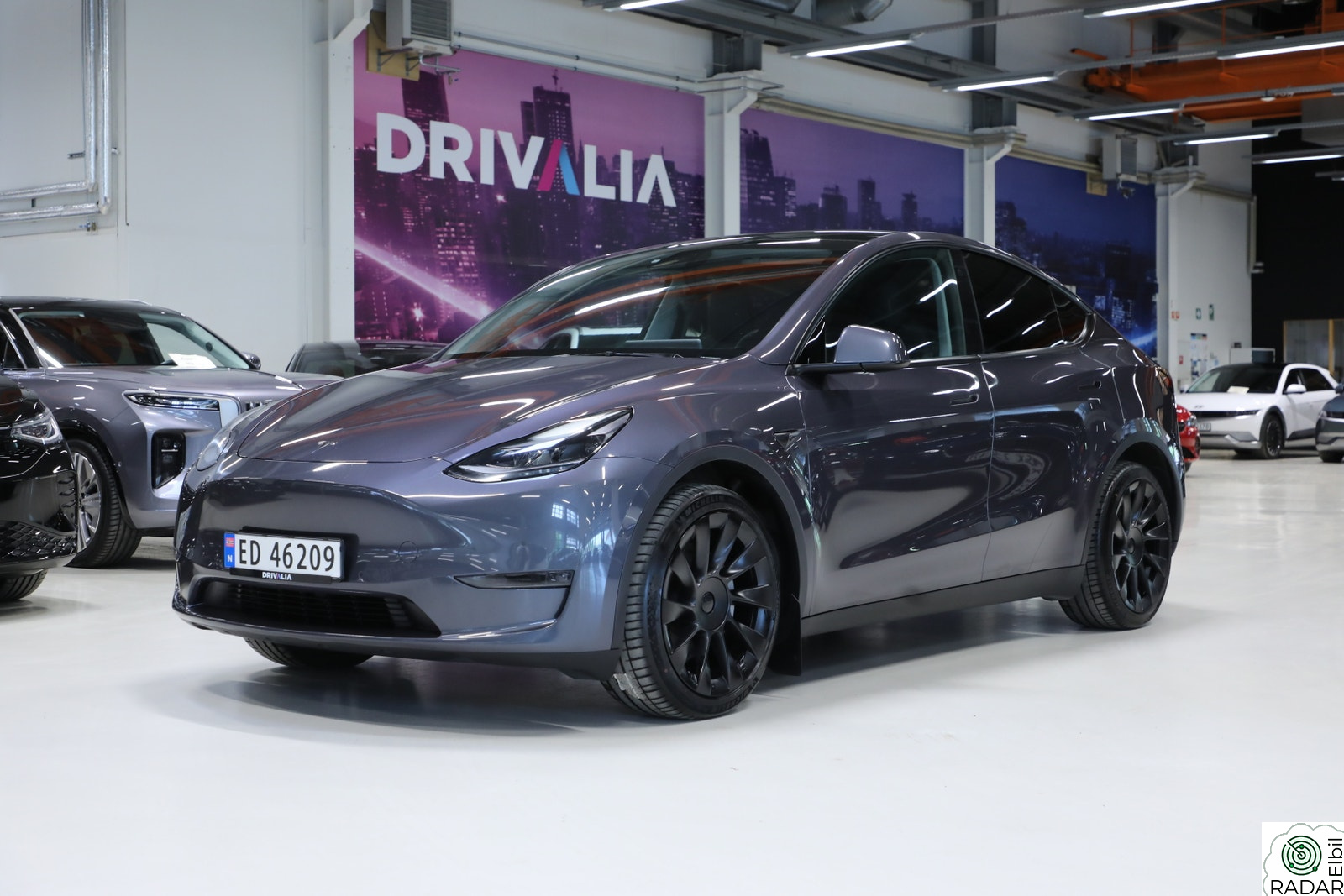 TESLA Model Y Long Range AWD/20" felger/Skinn/Acc