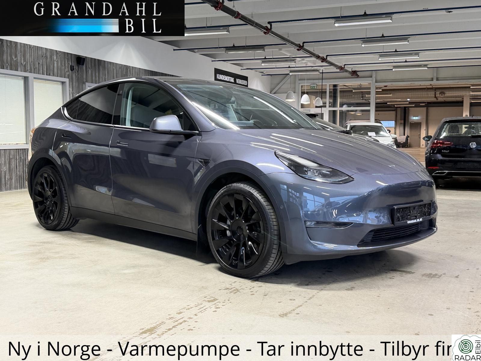 TESLA Model Y LR - 4WD- Enhanced Autopilot -Ny i Norge - Hengerfeste