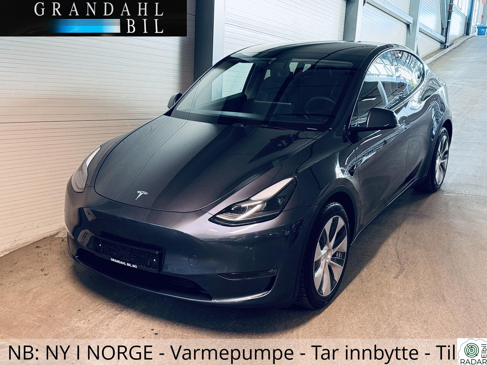 TESLA Model Y LR 4WD - Autopilot -Skinn -AMD RYZEN -Tar innbytte