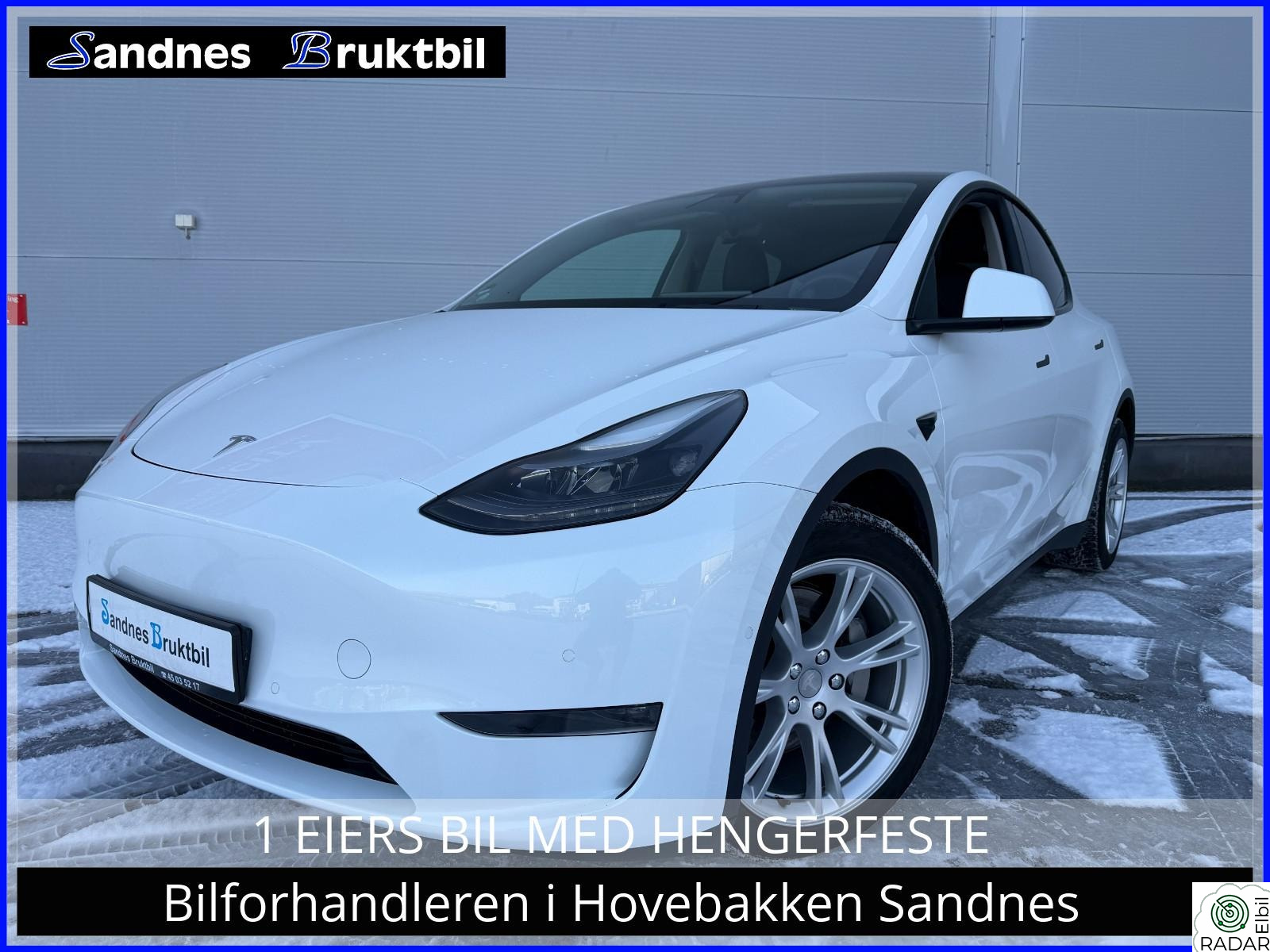TESLA Model Y LR 4X4,KROK,SKINN,PANO,VINTERPAKKE,TLF,DAB+,ACC,NETFLIX