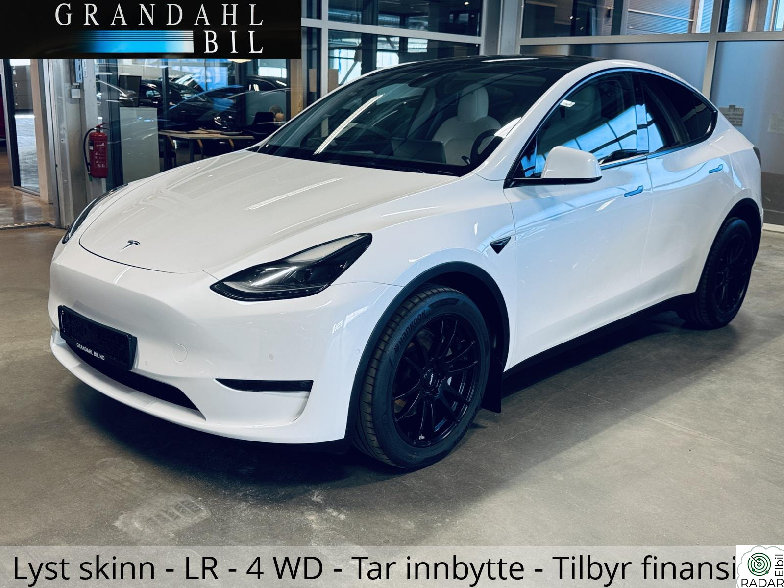 TESLA Model Y LONG RANGE / 4WD / Hengerfeste / LYST INTERIØR