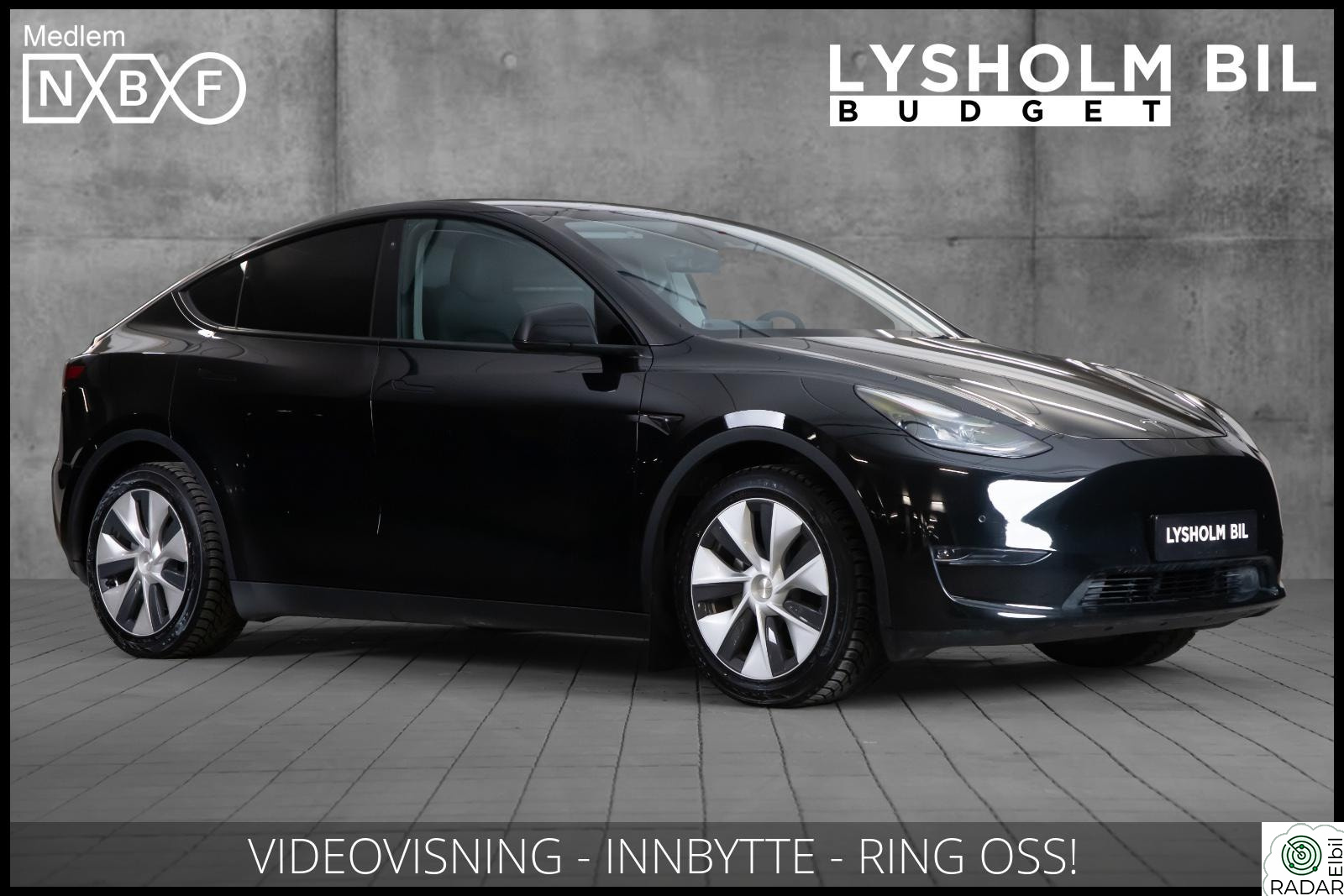 TESLA Model Y Long Range AWD/Premiumpakke/Autopilot/Skinn/Krok