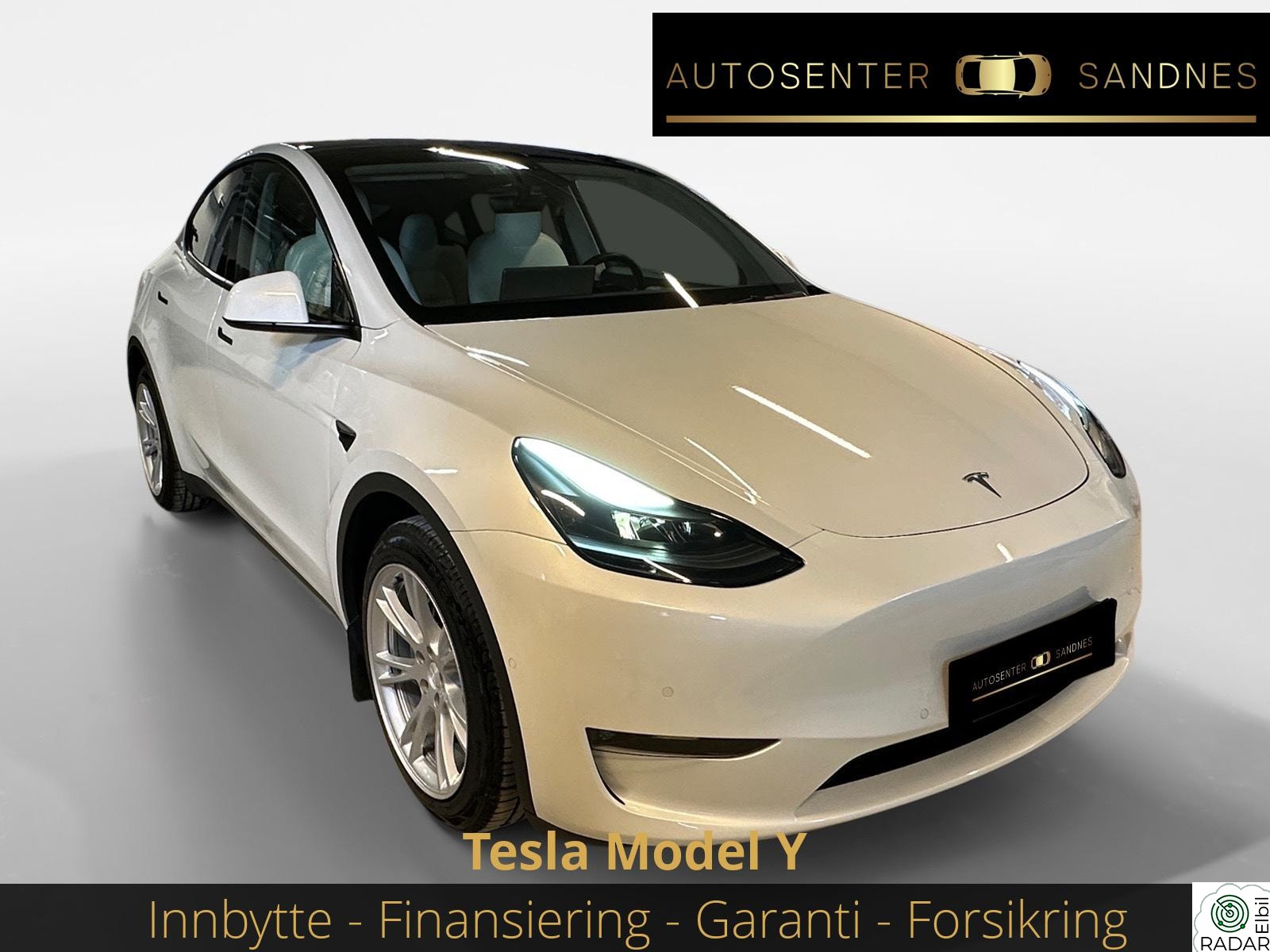 TESLA Model Y 514hk/AWD/Lav kilometer!/Nylig tatt service++