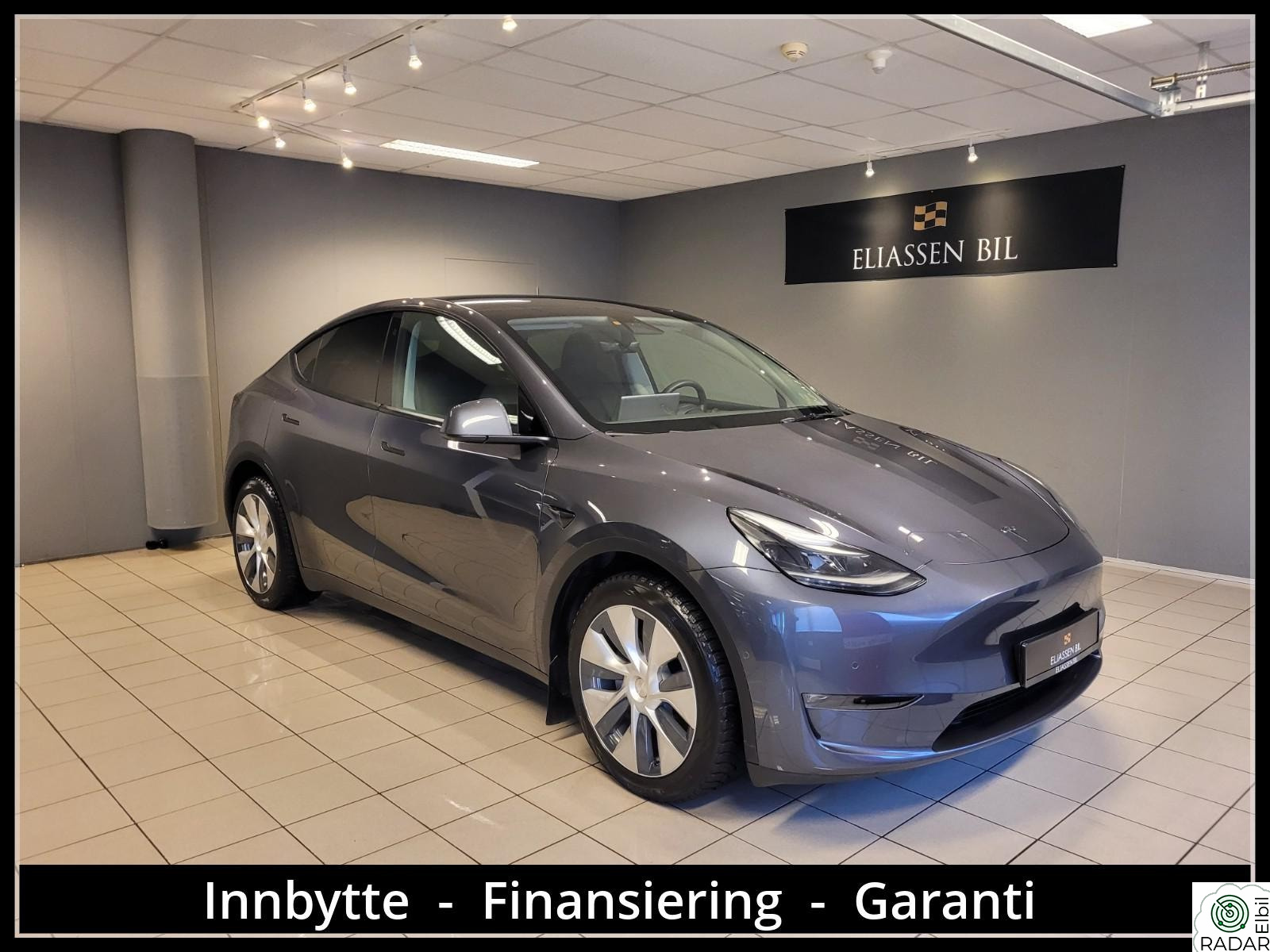 TESLA Model Y Long Range AWD Premium /Autopilot /Sort Skinn /H.Feste