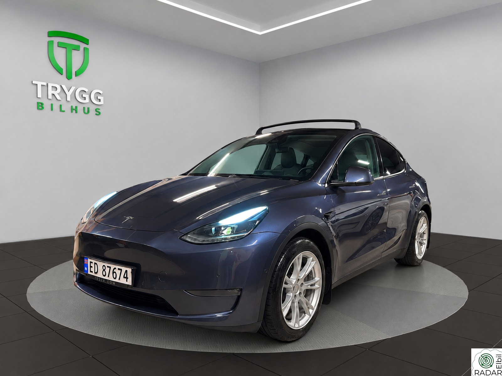 TESLA Model Y Long Range AWD / 1-Eier / Ny-Service / Ny-EU / Garanti