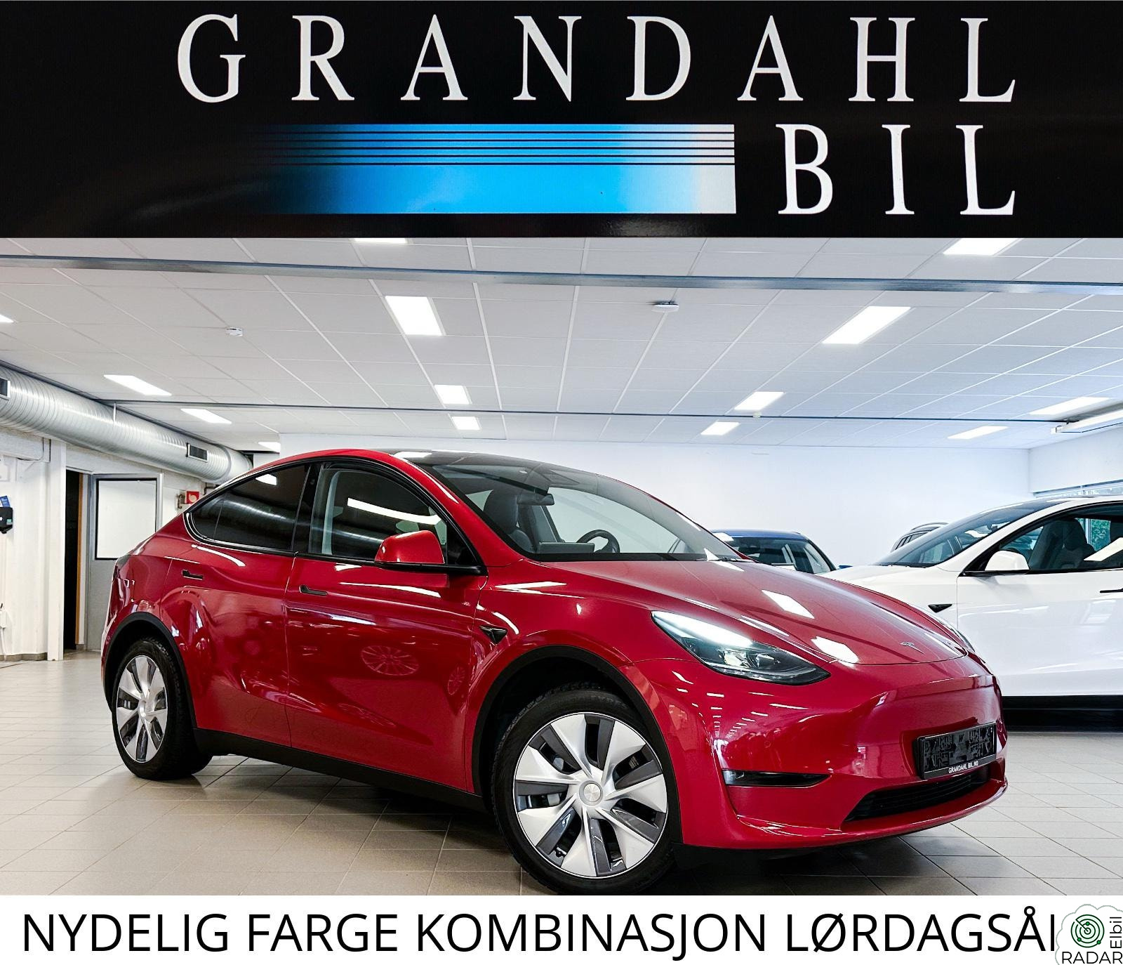TESLA Model Y LR DM AWD AUTOPILOT H.FESTE WLTP 533KM - TAR INNBYTTE!